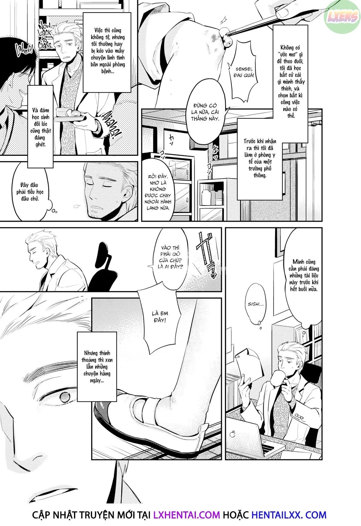 HentaiVN.net - Ảnh 4 - Thầy là một nhà giáo, phải không!? - Oneshot