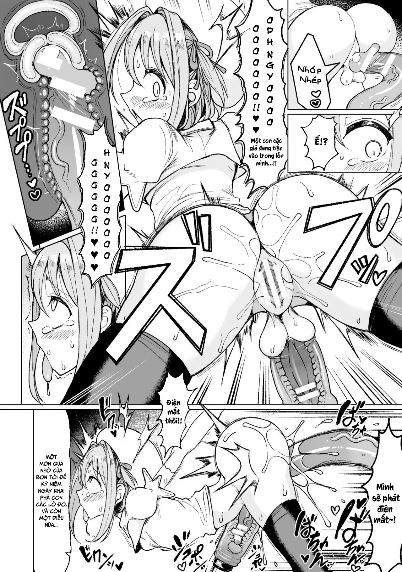 HentaiVN.net - Ảnh 14 - Futanari Mahou Shoujo dakedo Aku no Soshiki no Kigu Kairaku Zeme niwa Zettai Makenai yo - Oneshot