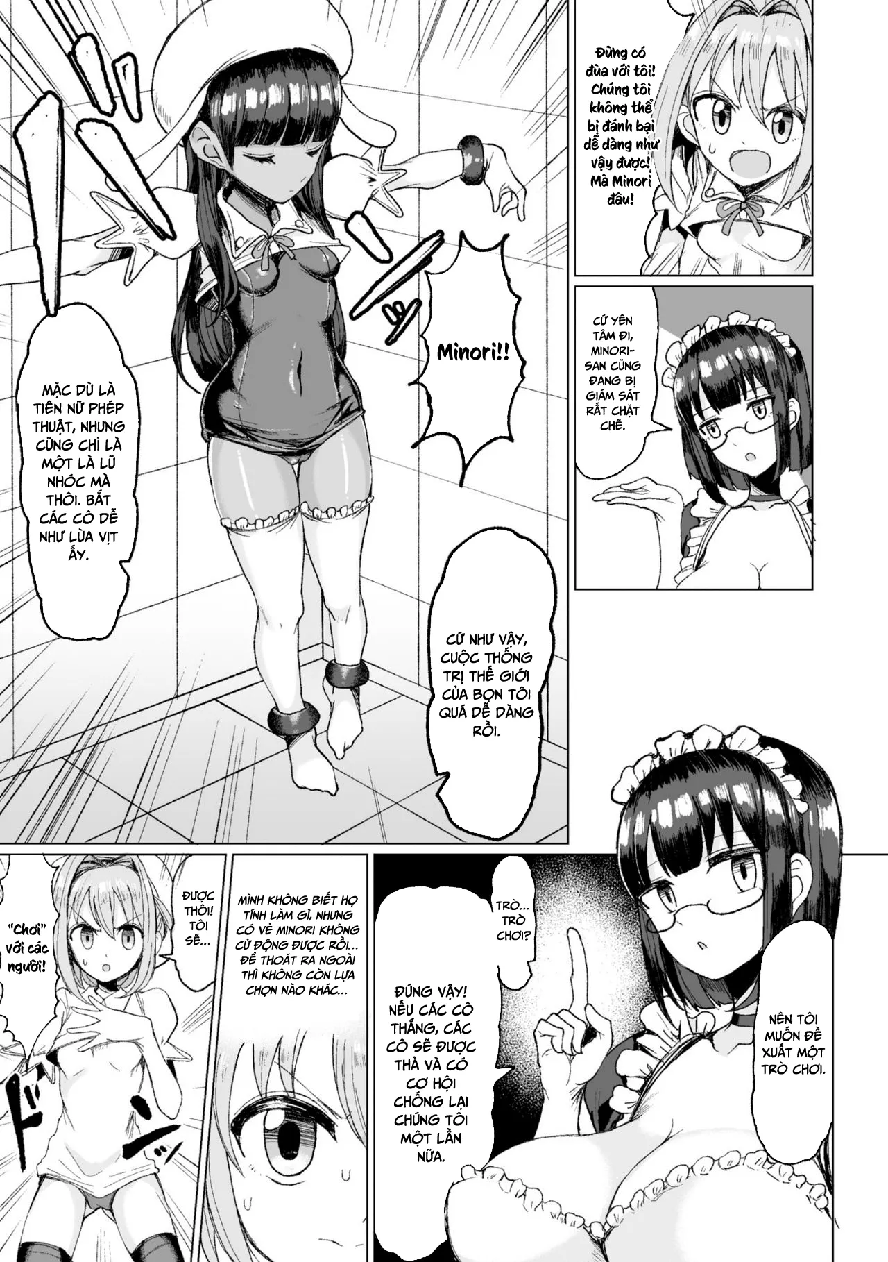 HentaiVN.net - Ảnh 3 - Futanari Mahou Shoujo dakedo Aku no Soshiki no Kigu Kairaku Zeme niwa Zettai Makenai yo - Oneshot