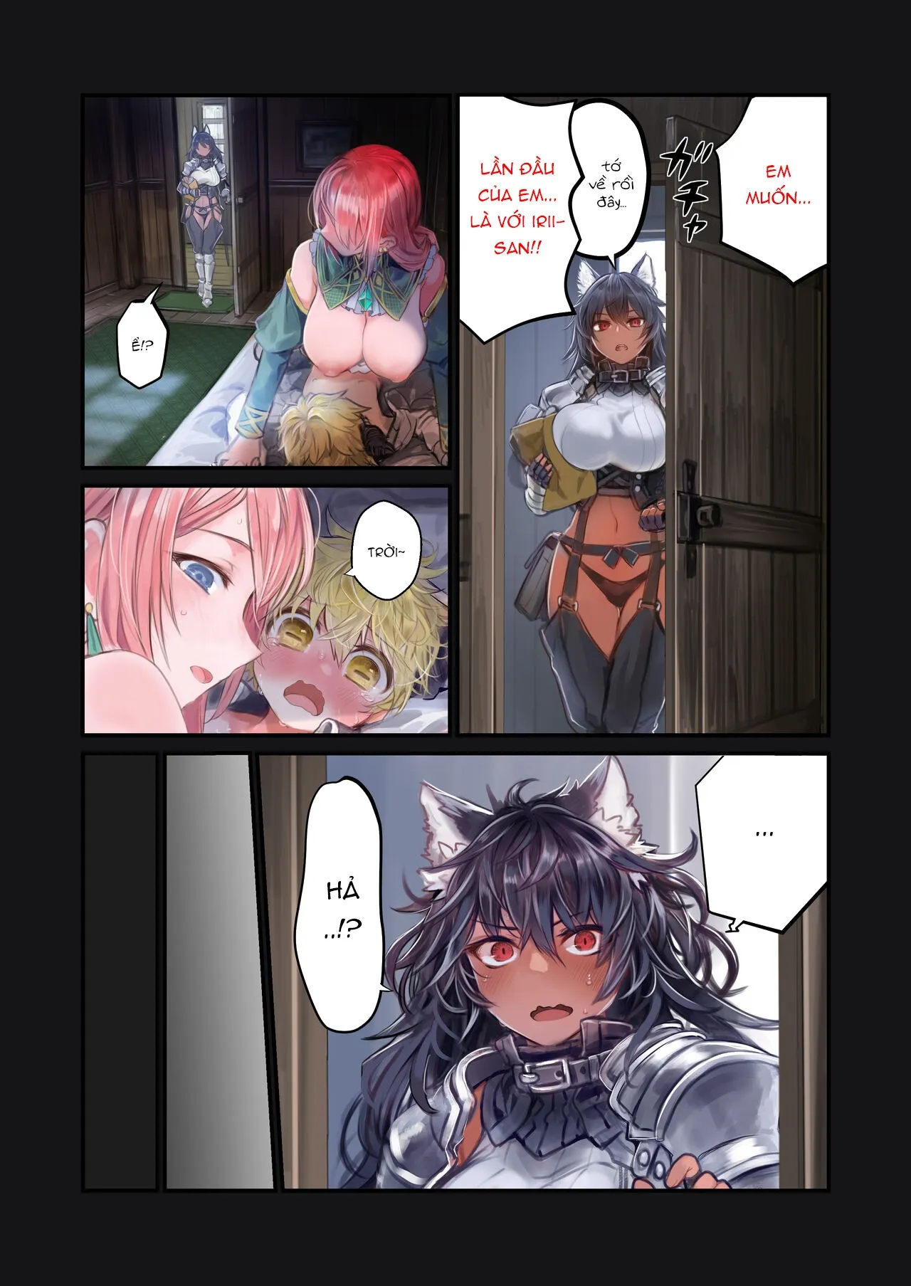HentaiVN.net - Ảnh 12 - MILK - Câu chuyện về cậu bé Incubus được chiều chuộng bởi hai onee-san... [MILK - A story About An Incubus Being Fondled By Two Onee-sans; MILK －ショタ淫魔がお姉さんたちに挟まれる話] - Chap 2