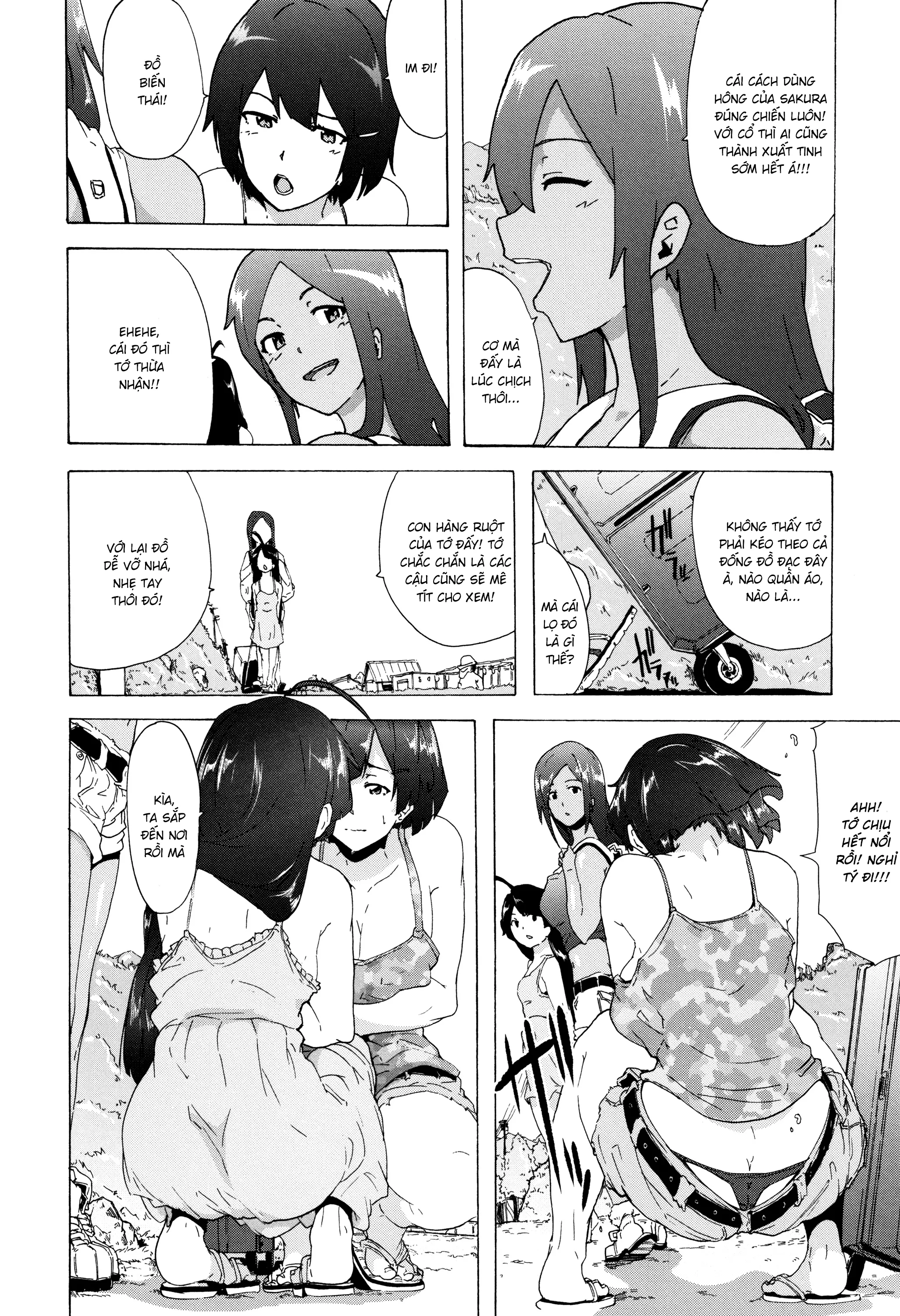 HentaiVN.net - Ảnh 4 - Phò Phiêu lưu ký [Bitches Journey] - Chap 1