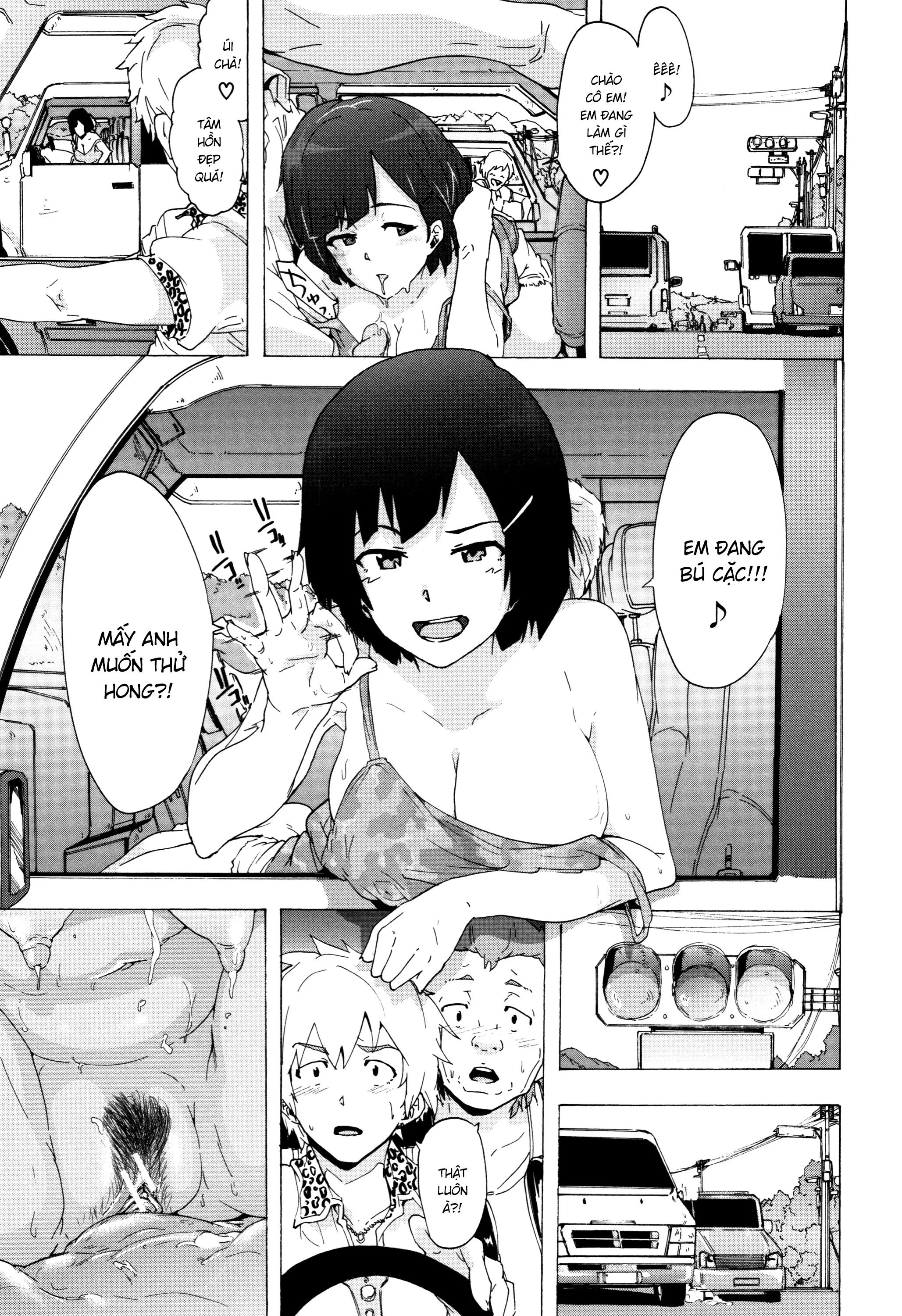 HentaiVN.net - Ảnh 13 - Phò Phiêu lưu ký [Bitches Journey] - Chap 2