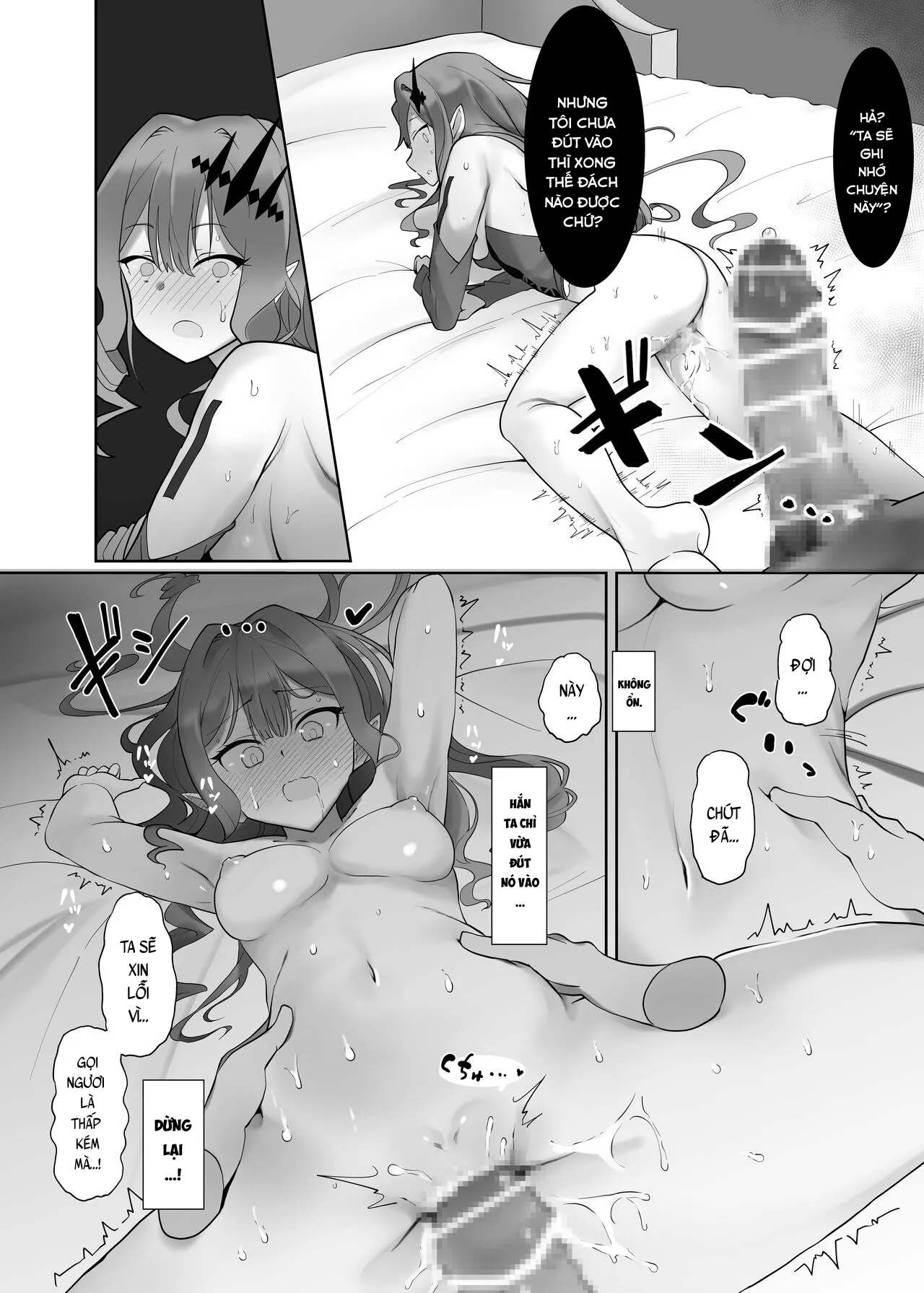 HentaiVN.net - Ảnh 18 - Cho Baobhan Sith một bài học. [Making Fairy Knight Tristan Understand; Yousei Kishi Tristan o Wakara Seru Hon] - Oneshot
