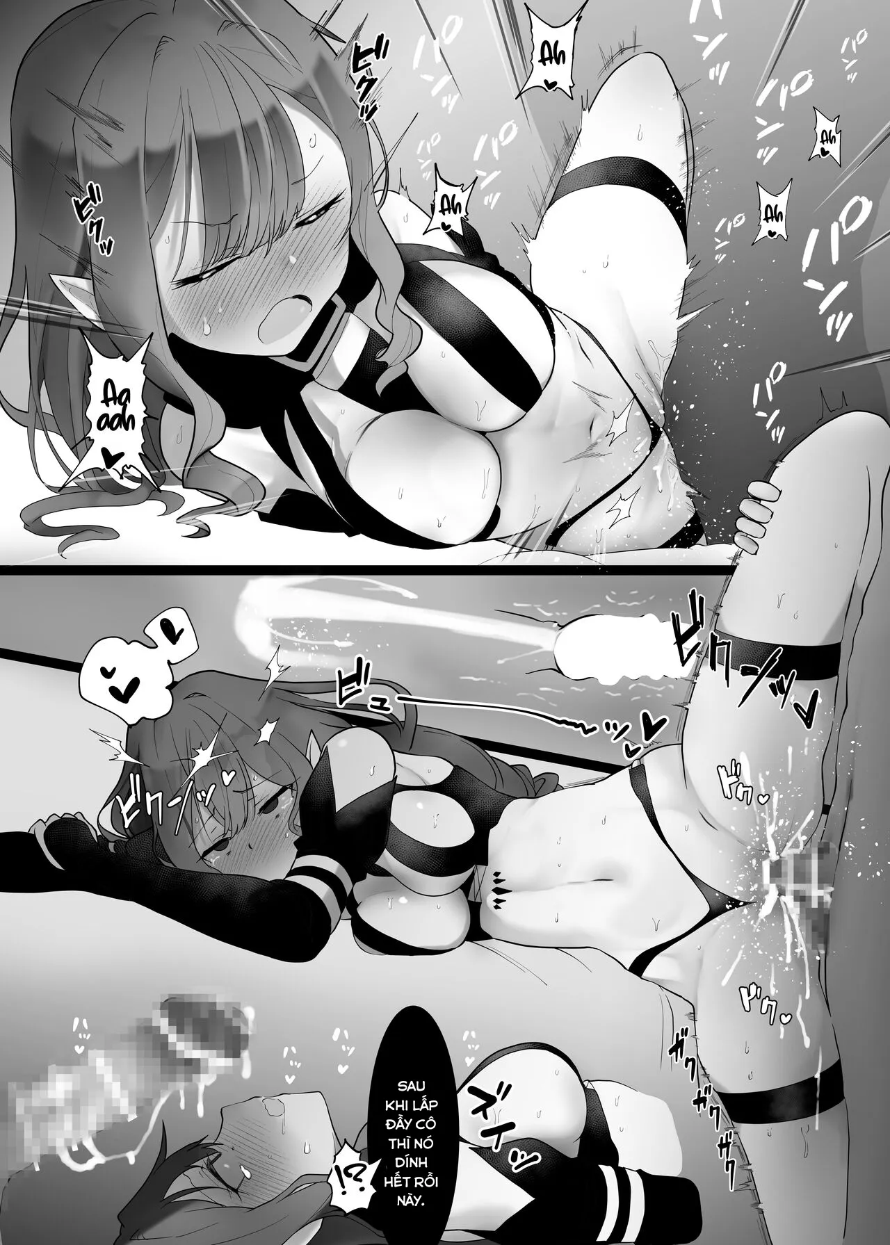 HentaiVN.net - Ảnh 25 - Cho Baobhan Sith một bài học. [Making Fairy Knight Tristan Understand; Yousei Kishi Tristan o Wakara Seru Hon] - Oneshot