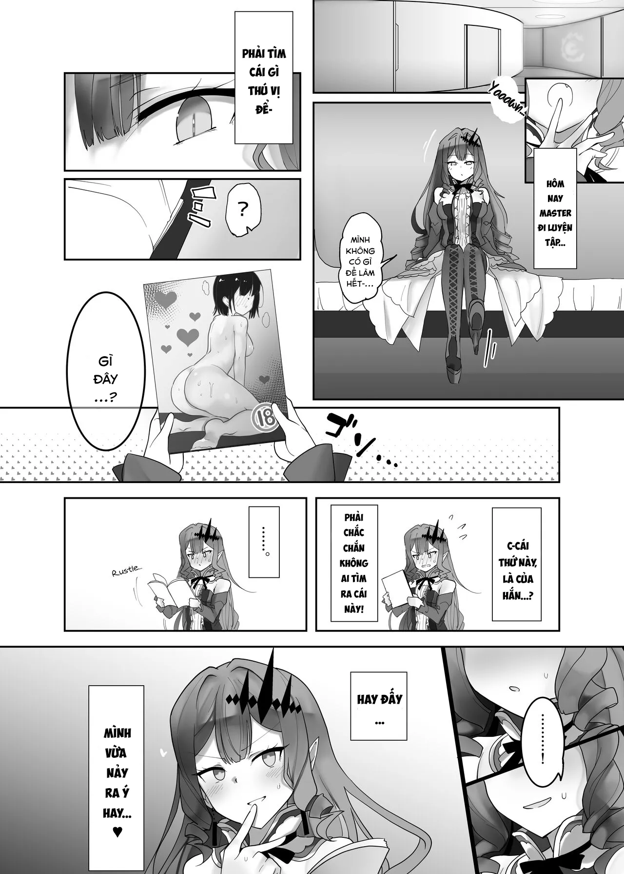 HentaiVN.net - Ảnh 3 - Cho Baobhan Sith một bài học. [Making Fairy Knight Tristan Understand; Yousei Kishi Tristan o Wakara Seru Hon] - Oneshot