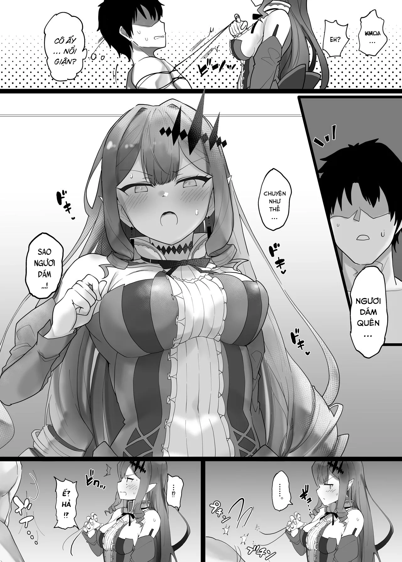 HentaiVN.net - Ảnh 31 - Cho Baobhan Sith một bài học. [Making Fairy Knight Tristan Understand; Yousei Kishi Tristan o Wakara Seru Hon] - Oneshot