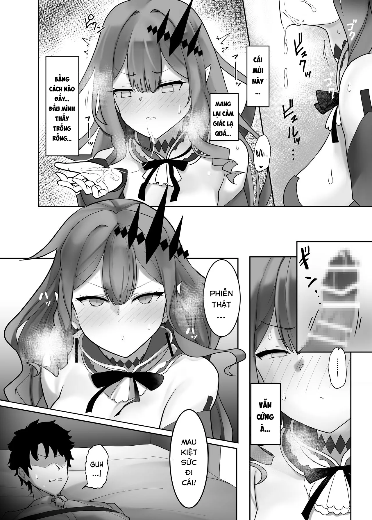 HentaiVN.net - Ảnh 8 - Cho Baobhan Sith một bài học. [Making Fairy Knight Tristan Understand; Yousei Kishi Tristan o Wakara Seru Hon] - Oneshot