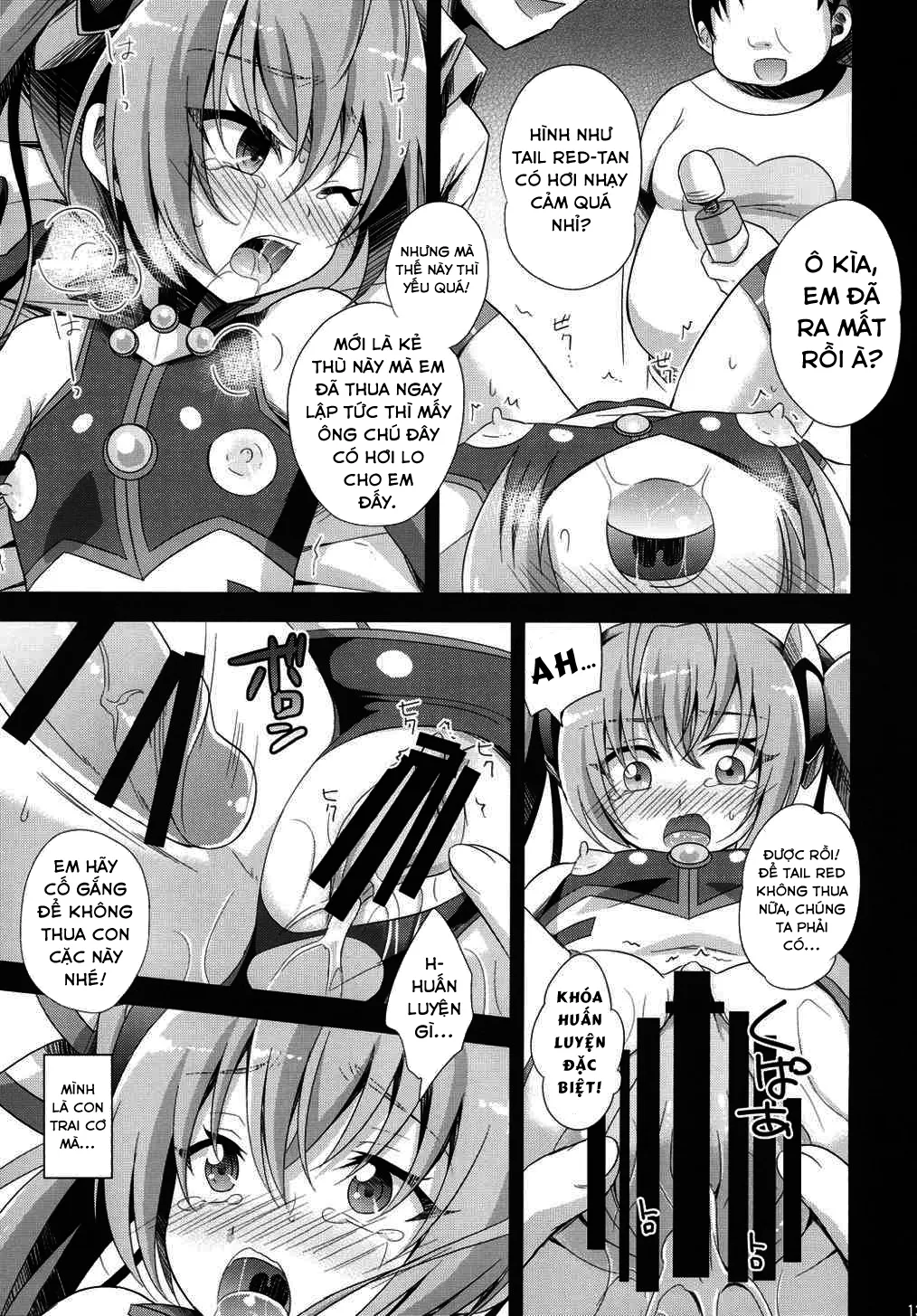 HentaiVN.net - Ảnh 11 - Hai bím đỏ tươi! [Ore, xxx ni Narimasu; 俺、xxxになります] - Oneshot