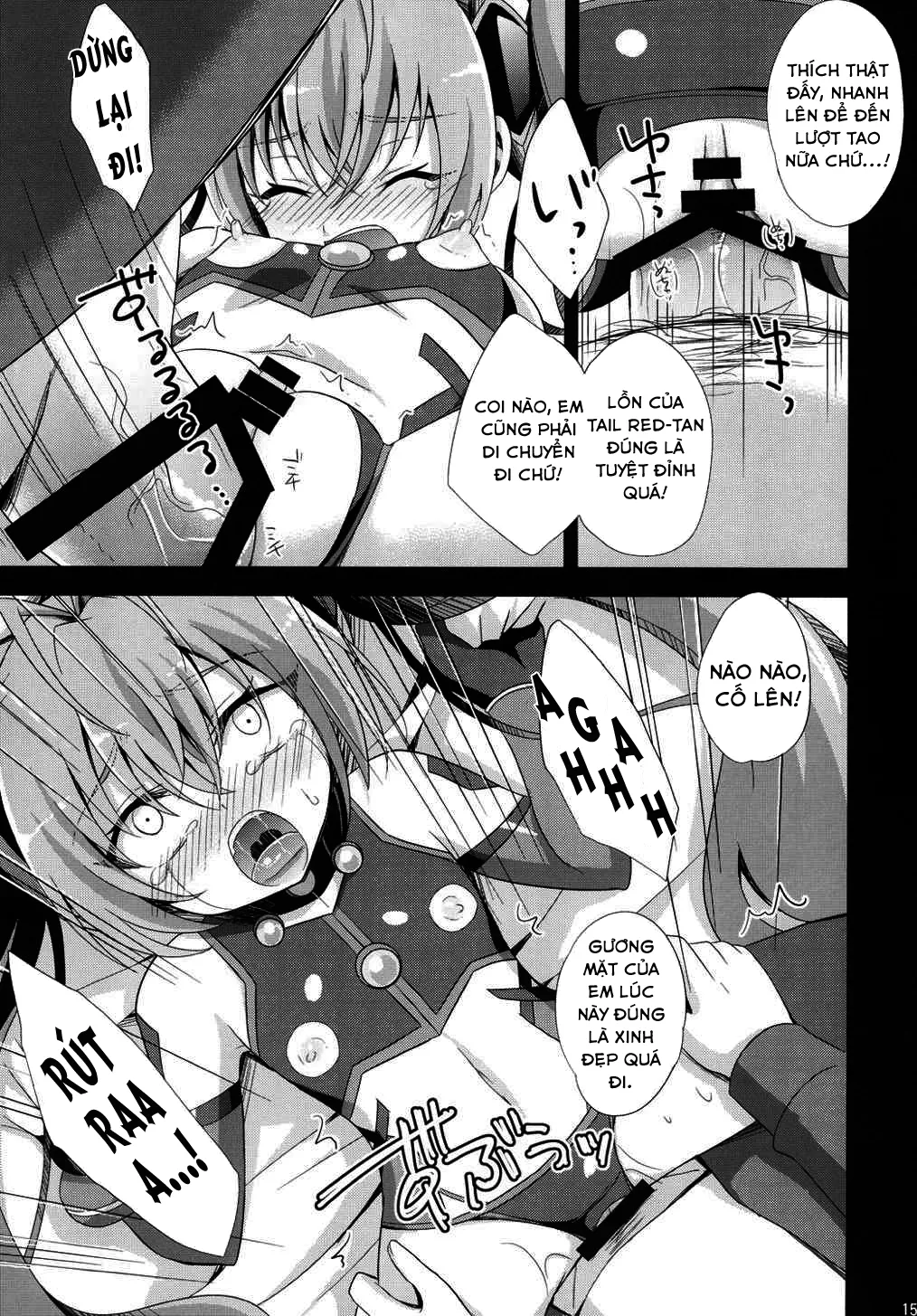 HentaiVN.net - Ảnh 13 - Hai bím đỏ tươi! [Ore, xxx ni Narimasu; 俺、xxxになります] - Oneshot