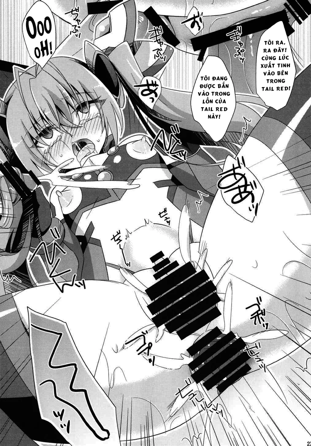 HentaiVN.net - Ảnh 21 - Hai bím đỏ tươi! [Ore, xxx ni Narimasu; 俺、xxxになります] - Oneshot