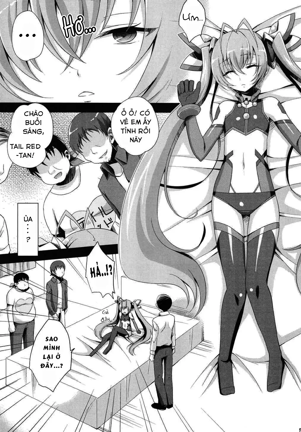 HentaiVN.net - Ảnh 3 - Hai bím đỏ tươi! [Ore, xxx ni Narimasu; 俺、xxxになります] - Oneshot