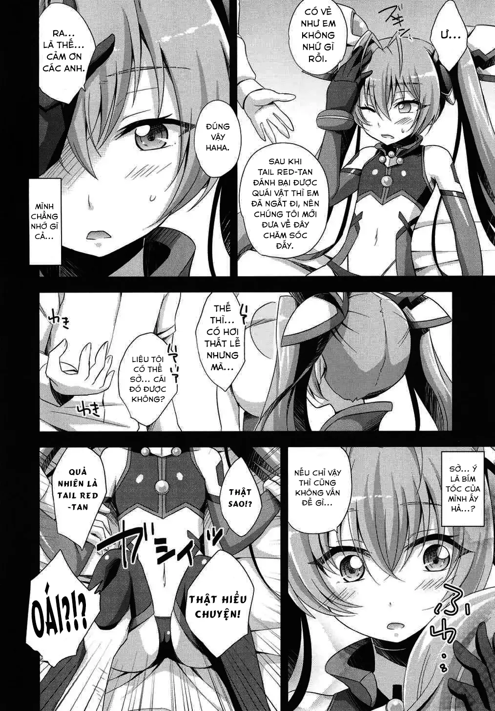 HentaiVN.net - Ảnh 4 - Hai bím đỏ tươi! [Ore, xxx ni Narimasu; 俺、xxxになります] - Oneshot