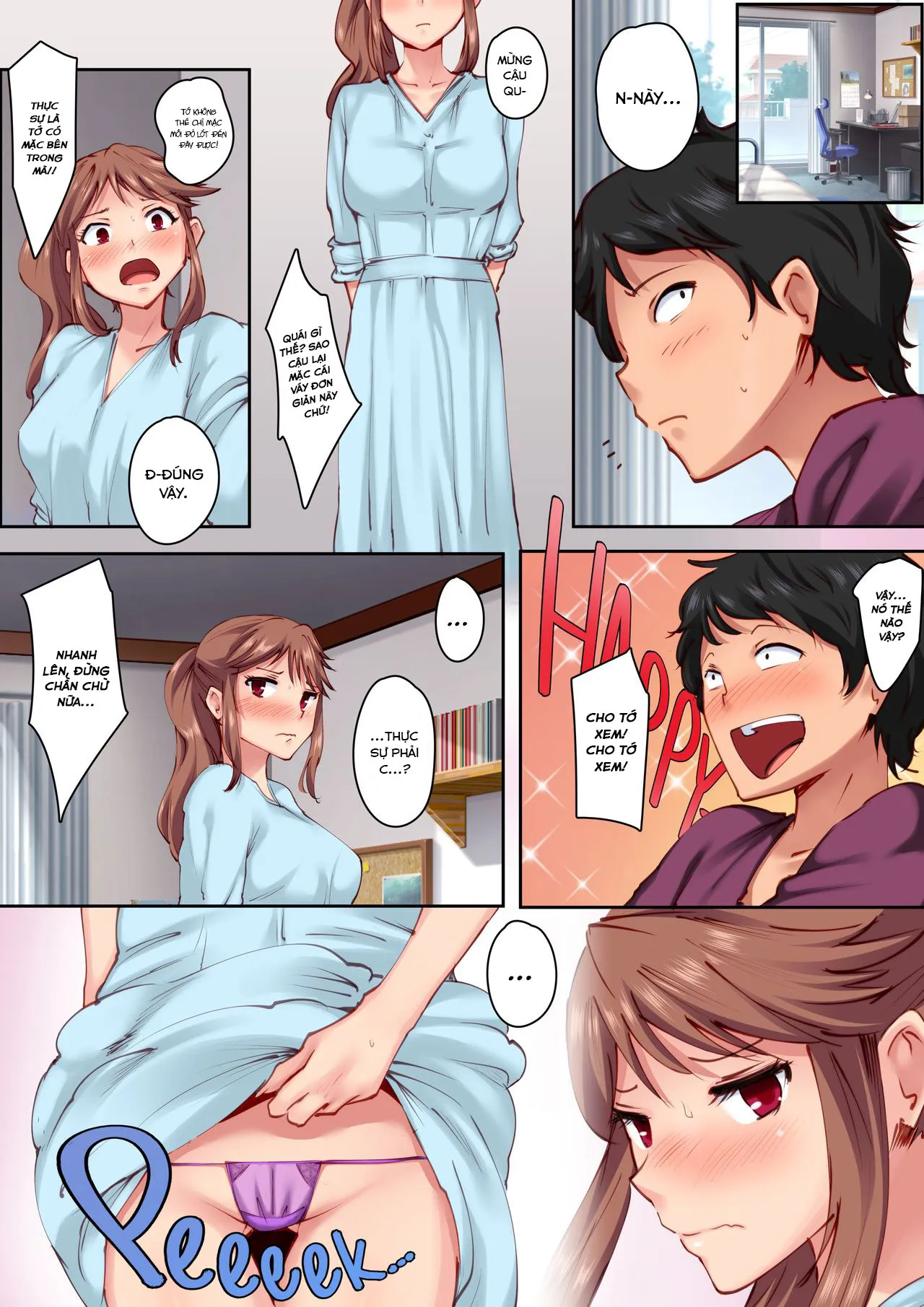 HentaiVN.net - Ảnh 10 - Home Alone Romp with my Childhood Friend [Osananajimi ga Konnani Kimochi ii Nante; 幼馴染がこんなに気持ちいいなんて] - Oneshot