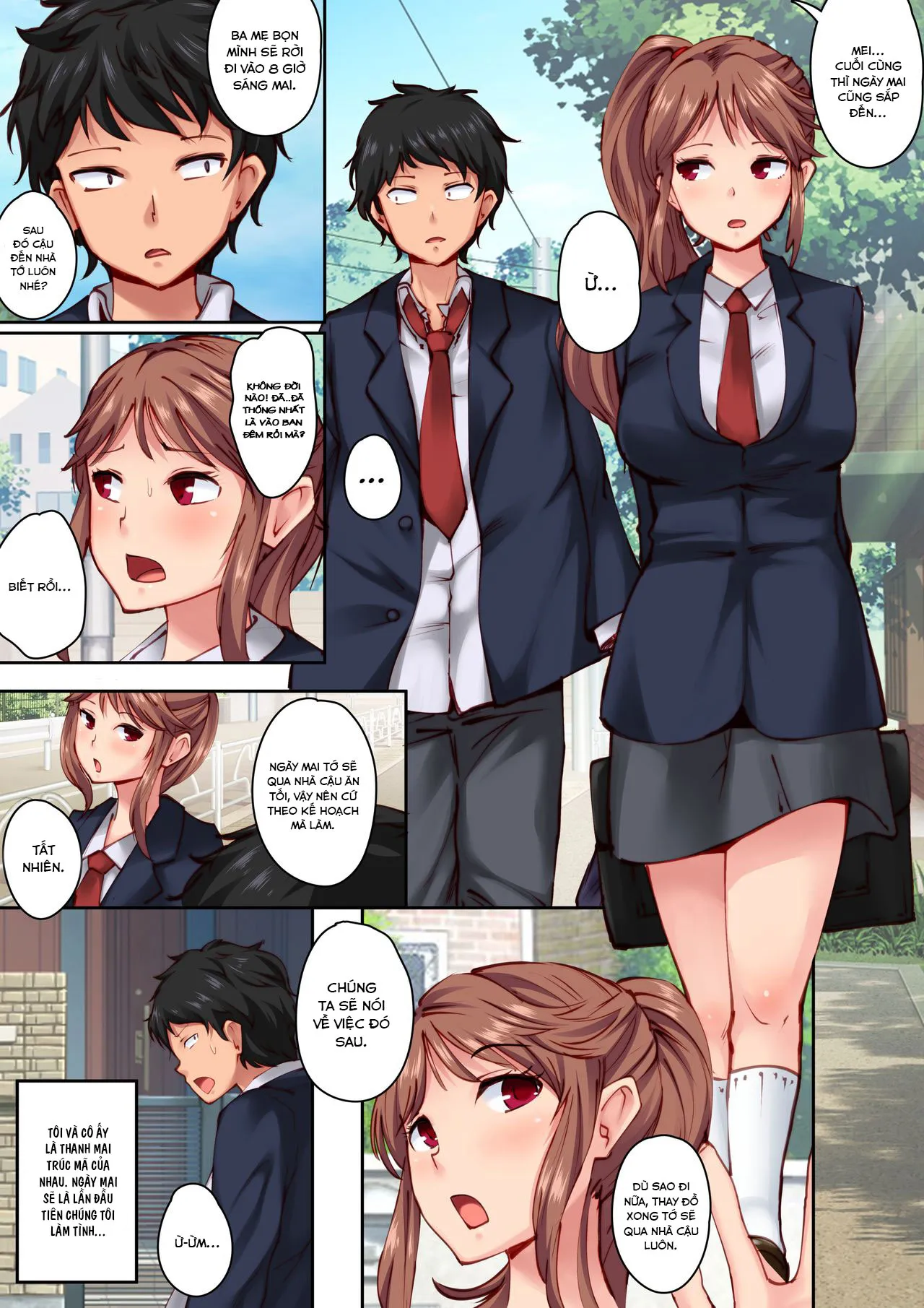 HentaiVN.net - Ảnh 3 - Home Alone Romp with my Childhood Friend [Osananajimi ga Konnani Kimochi ii Nante; 幼馴染がこんなに気持ちいいなんて] - Oneshot