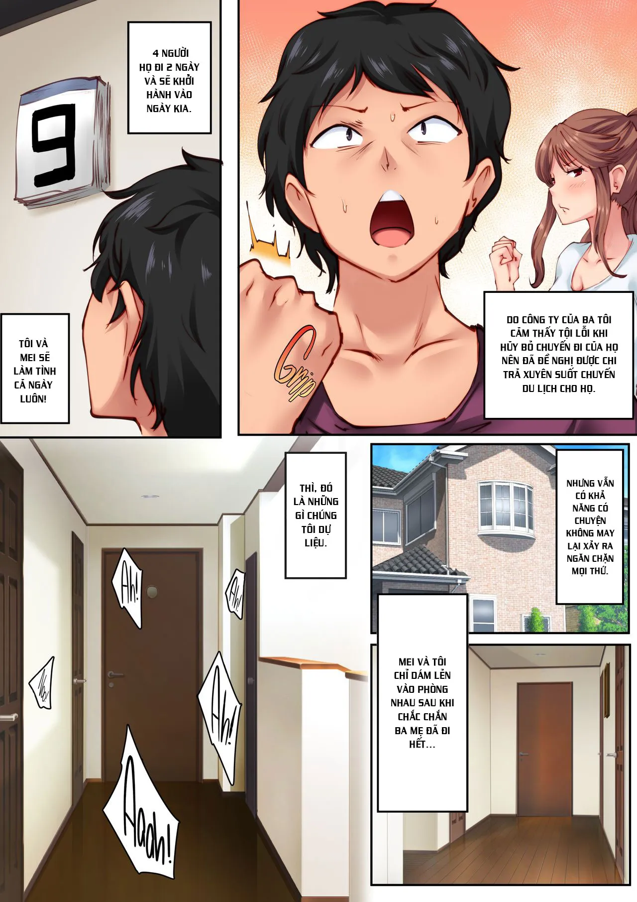 HentaiVN.net - Ảnh 30 - Home Alone Romp with my Childhood Friend [Osananajimi ga Konnani Kimochi ii Nante; 幼馴染がこんなに気持ちいいなんて] - Oneshot