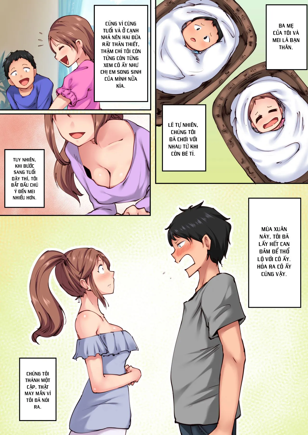 HentaiVN.net - Ảnh 4 - Home Alone Romp with my Childhood Friend [Osananajimi ga Konnani Kimochi ii Nante; 幼馴染がこんなに気持ちいいなんて] - Oneshot