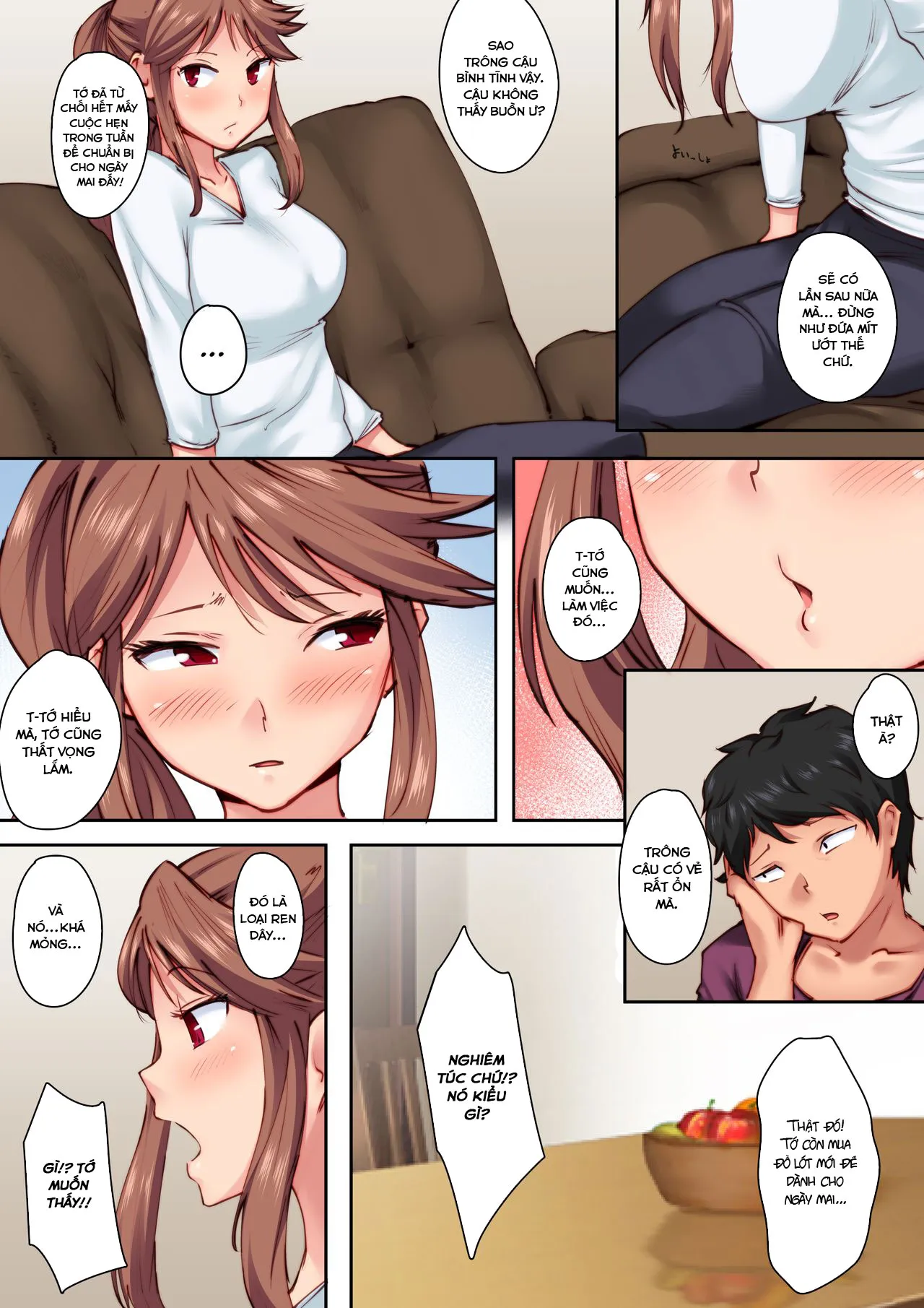 HentaiVN.net - Ảnh 8 - Home Alone Romp with my Childhood Friend [Osananajimi ga Konnani Kimochi ii Nante; 幼馴染がこんなに気持ちいいなんて] - Oneshot
