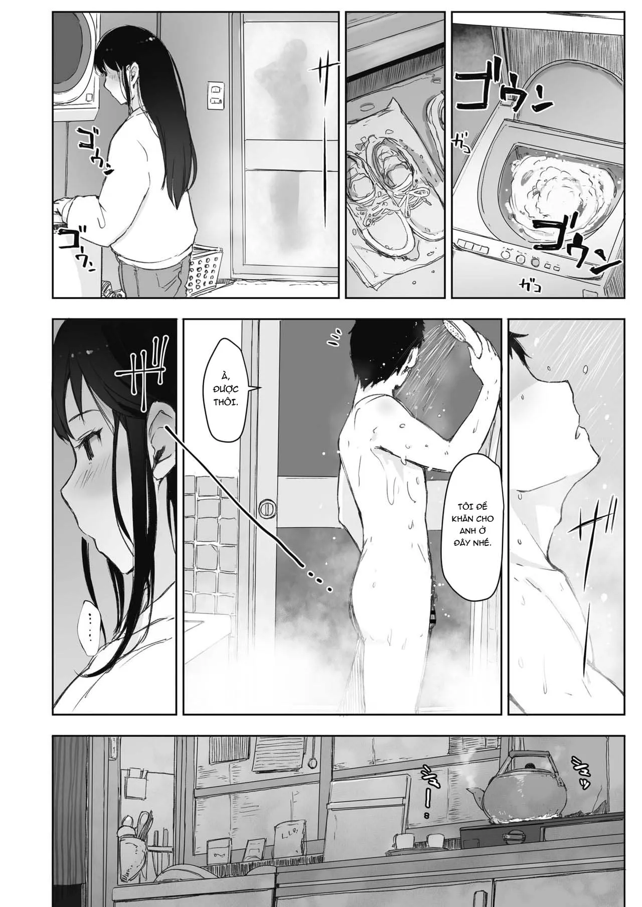 HentaiVN.net - Ảnh 8 - Cơn giá buốt mùa đông báo hiệu xuân về [The Coolness of the River Marks the Arrival of Spring] - Chap 1