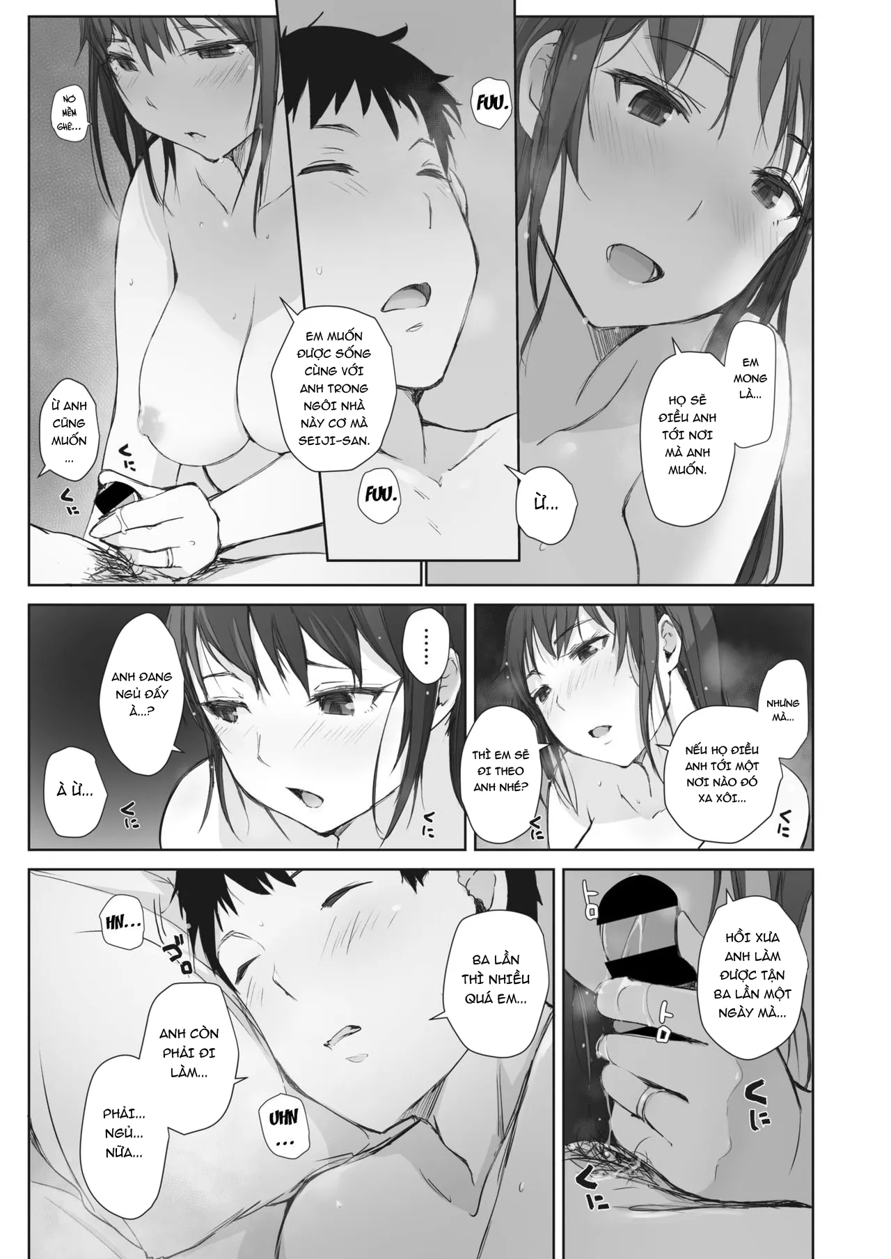 HentaiVN.net - Ảnh 15 - Cơn giá buốt mùa đông báo hiệu xuân về [The Coolness of the River Marks the Arrival of Spring] - Chap 2