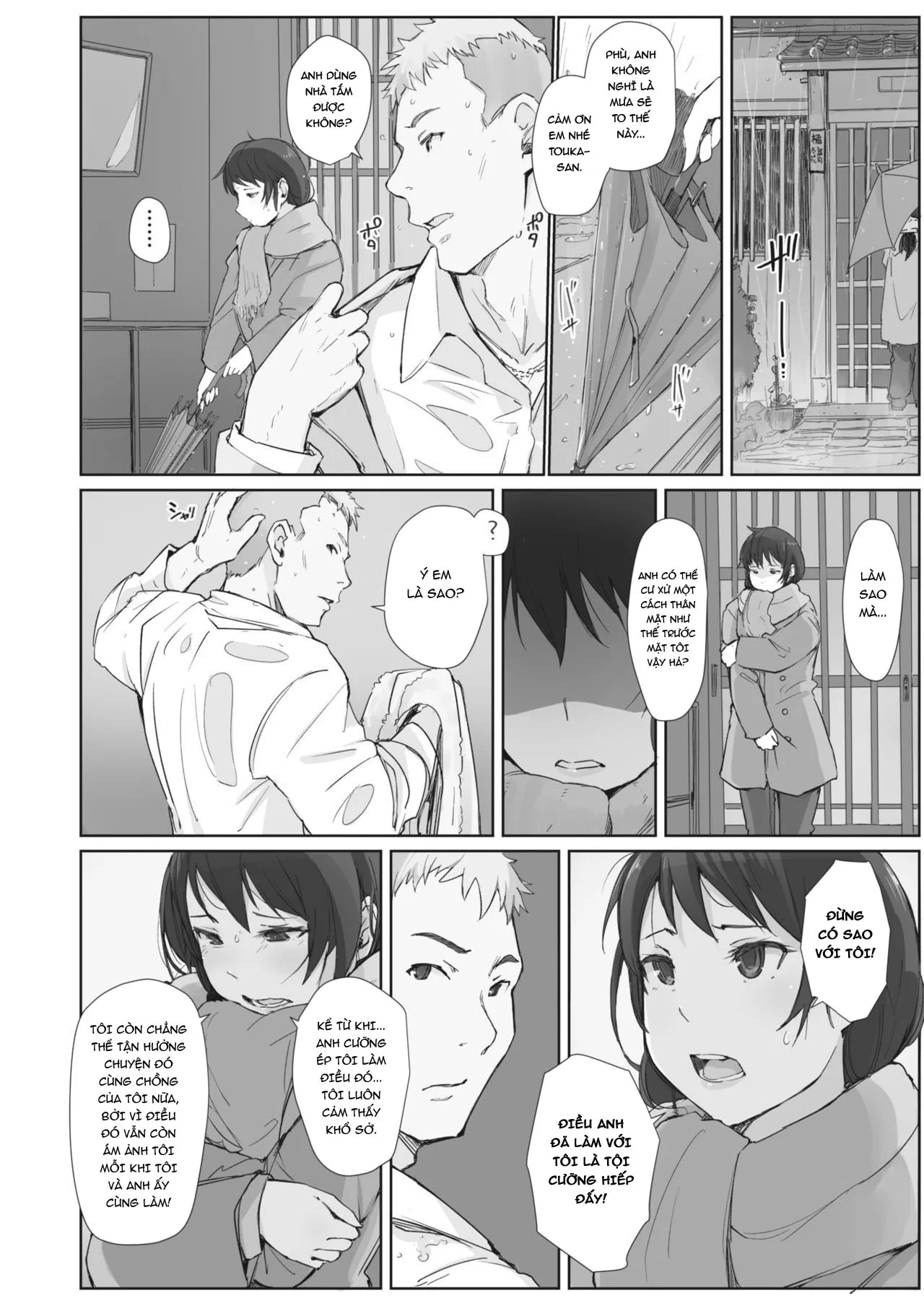 HentaiVN.net - Ảnh 10 - Cơn giá buốt mùa đông báo hiệu xuân về [The Coolness of the River Marks the Arrival of Spring] - Chap 4