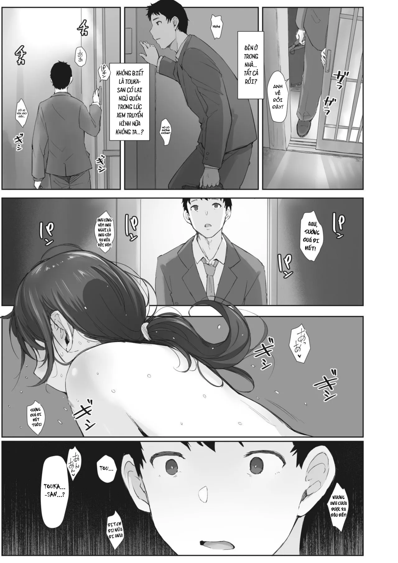 HentaiVN.net - Ảnh 37 - Cơn giá buốt mùa đông báo hiệu xuân về [The Coolness of the River Marks the Arrival of Spring] - Chap 4