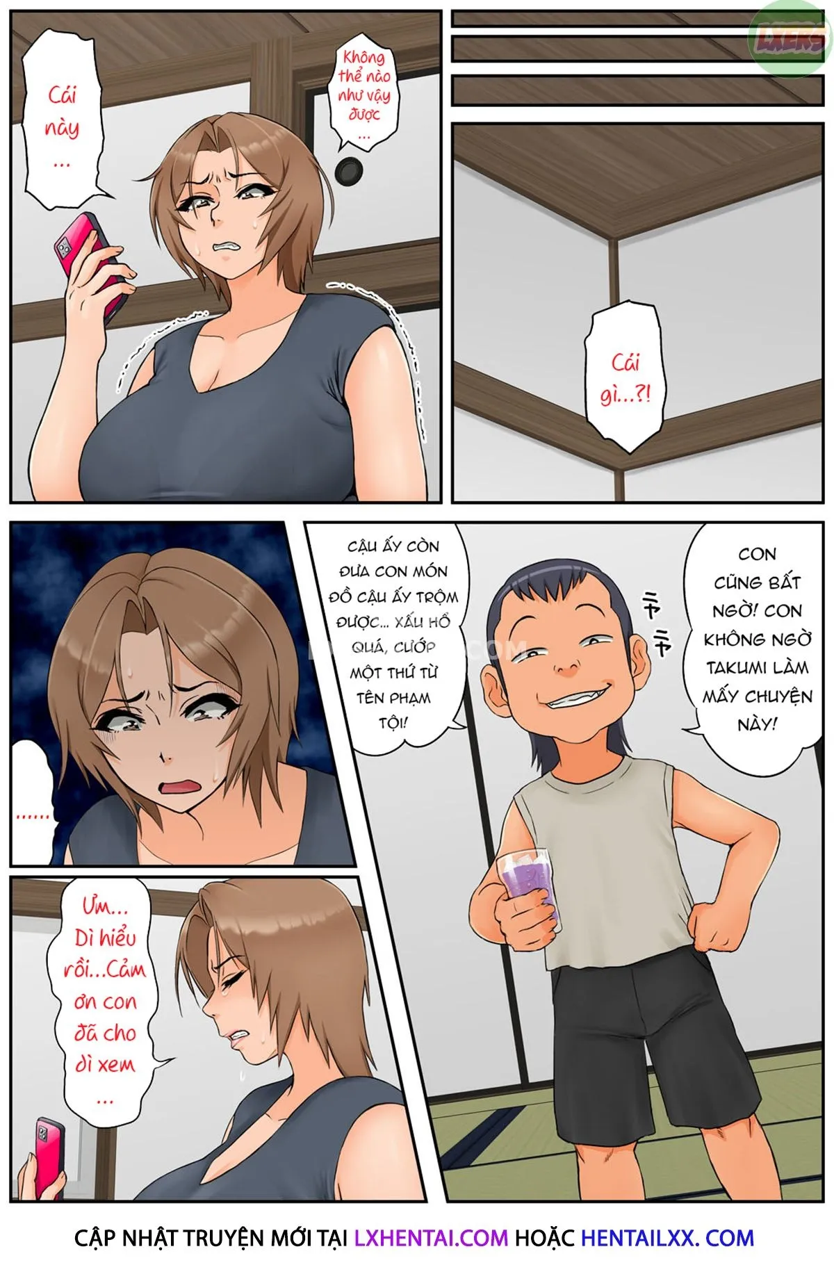 HentaiVN.net - Ảnh 14 - Tomodachi No Hahaoya Ga Keitai No Motoyan Datta Node Yowami O Nigitte Yaritai Houdai Shite Mita - Oneshot