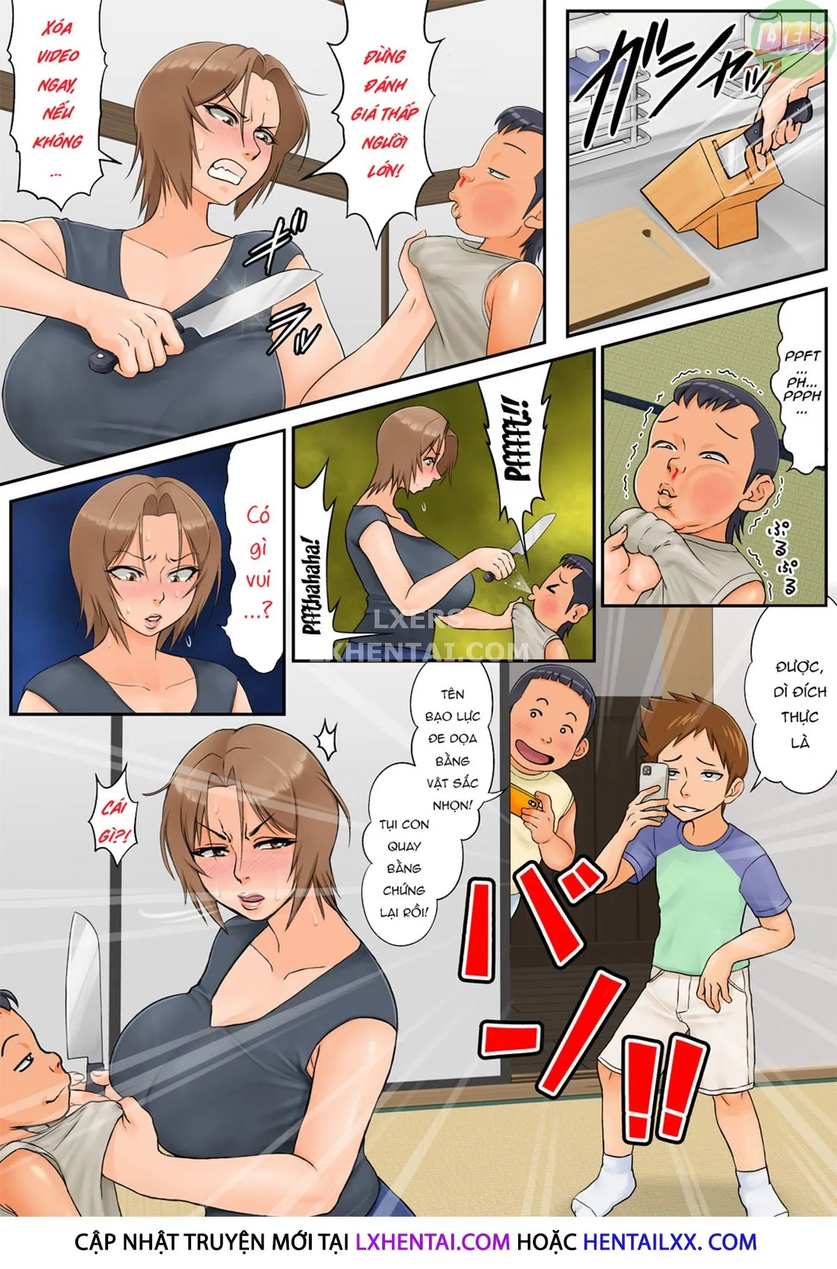 HentaiVN.net - Ảnh 19 - Tomodachi No Hahaoya Ga Keitai No Motoyan Datta Node Yowami O Nigitte Yaritai Houdai Shite Mita - Oneshot