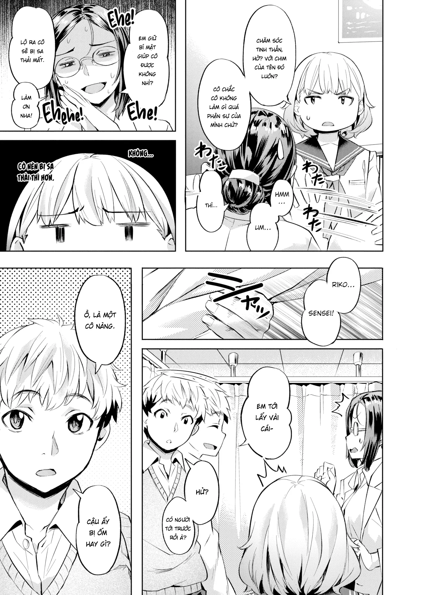 HentaiVN.net - Ảnh 6 - Hẹn Nhau ở Phòng y Tế Nhé! - Oneshot