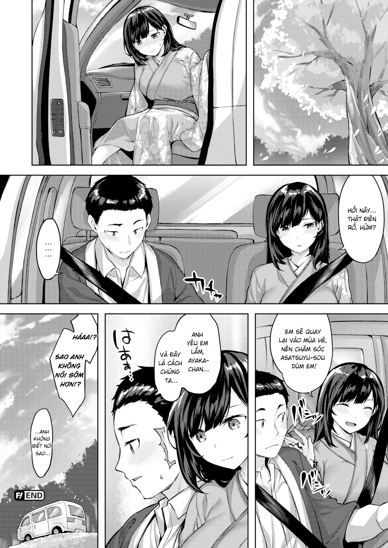 HentaiVN.net - Ảnh 11 - Hơi thở dưới cây hoa anh đào - Oneshot