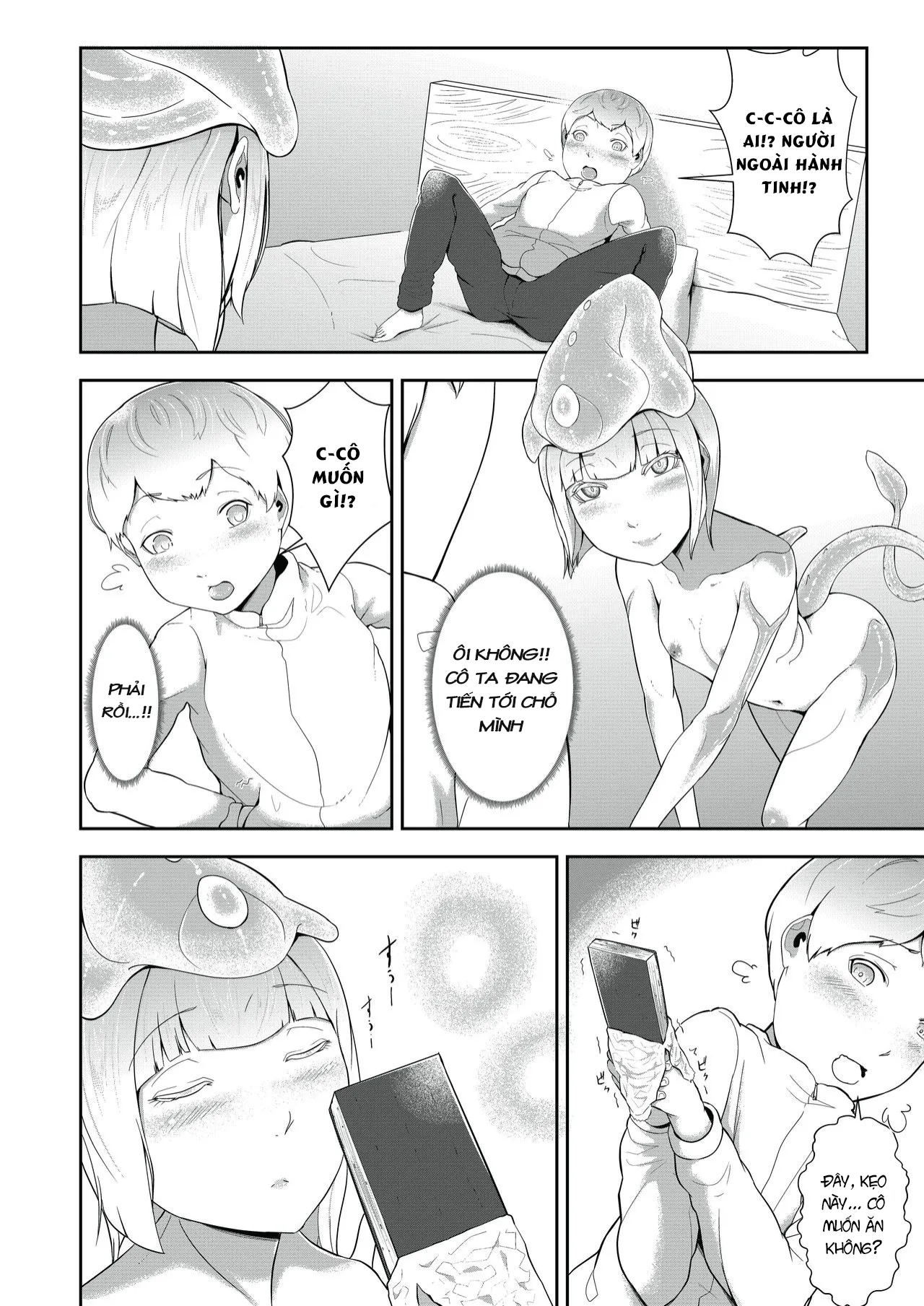 HentaiVN.net - Ảnh 4 - Dondon Seichou Suru Hatsujou no Igyou Musume to Boku - Oneshot