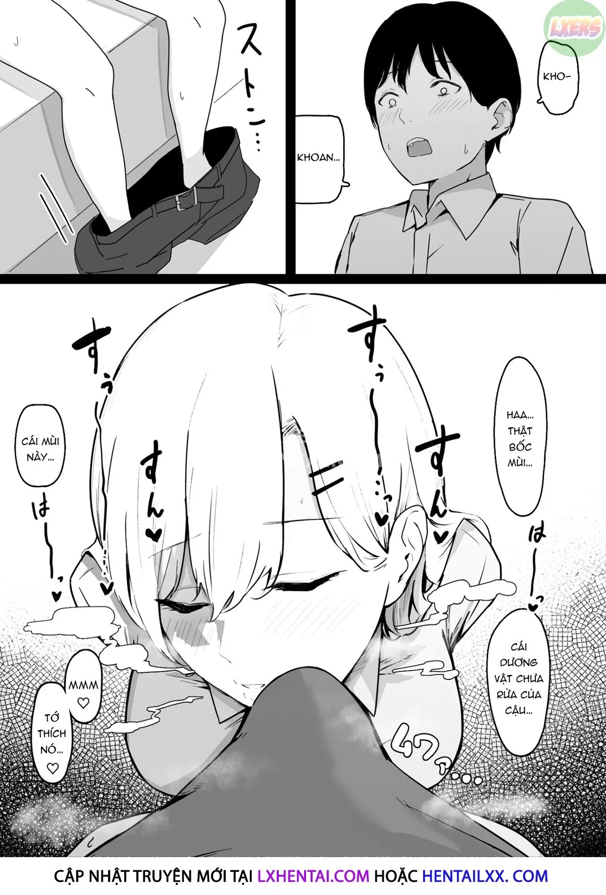 HentaiVN.net - Ảnh 11 - Dosukebe JK Gal No Honki Sakusei [Squeezed Dry By A Naughty High School Gyaru] - Oneshot