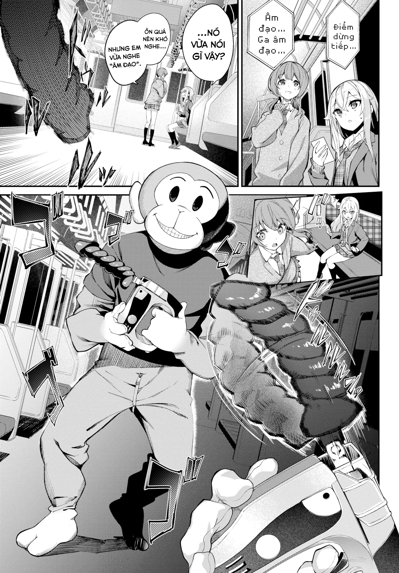 HentaiVN.net - Ảnh 3 - Ác Mộng Cõi Khỉ - Oneshot