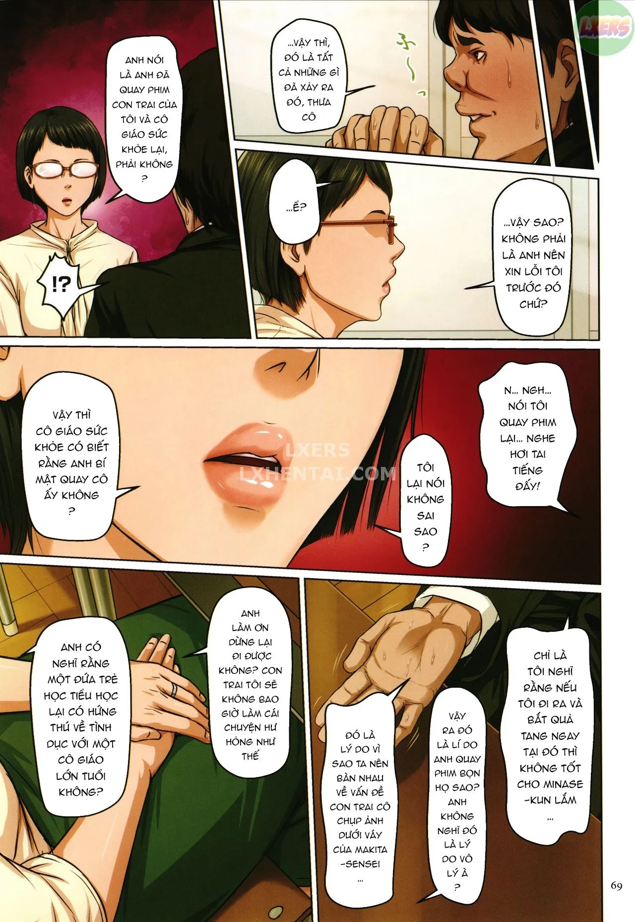 HentaiVN.net - Ảnh 9 - Karamitsuku Shisen 2 - Chap 4