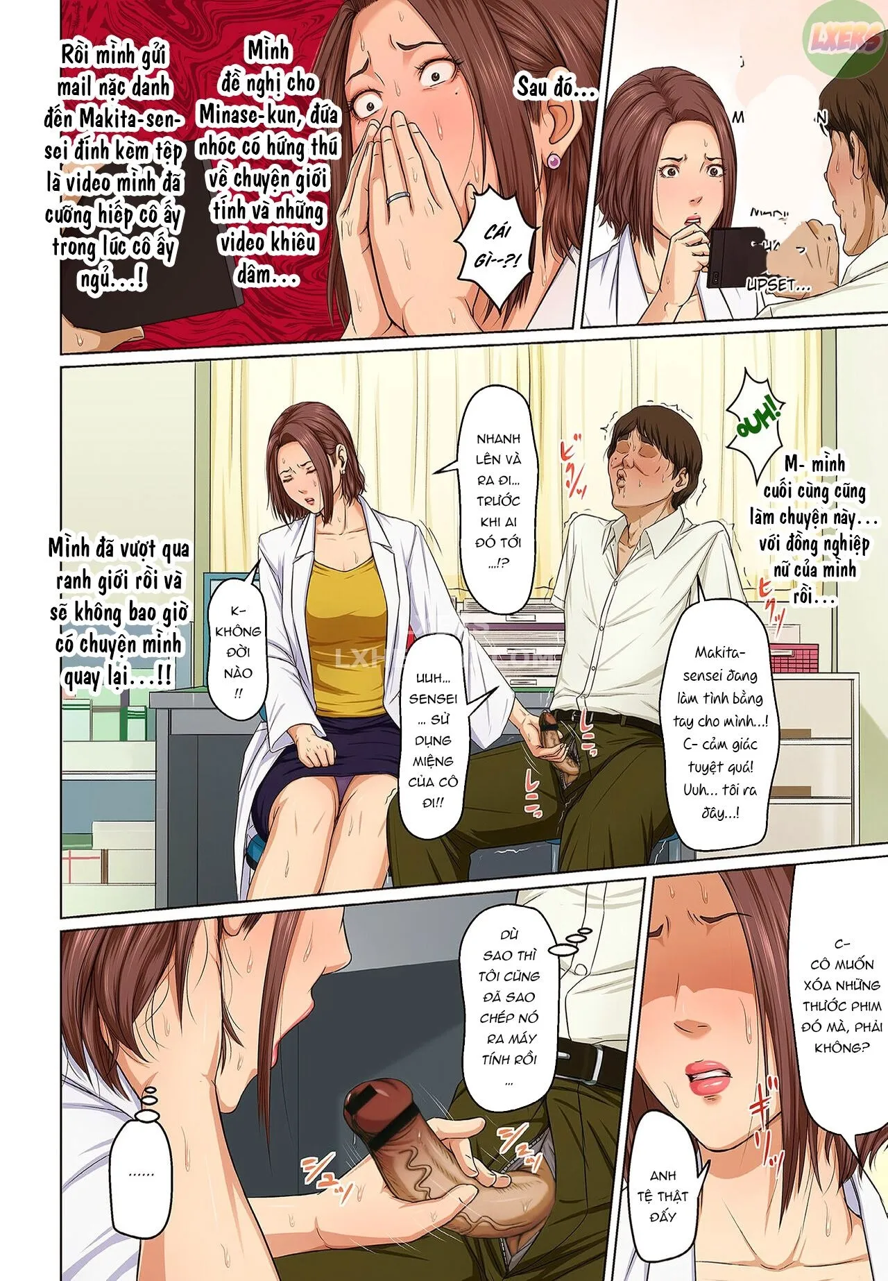 HentaiVN.net - Ảnh 10 - Karamitsuku Shisen 2 - Chap 7