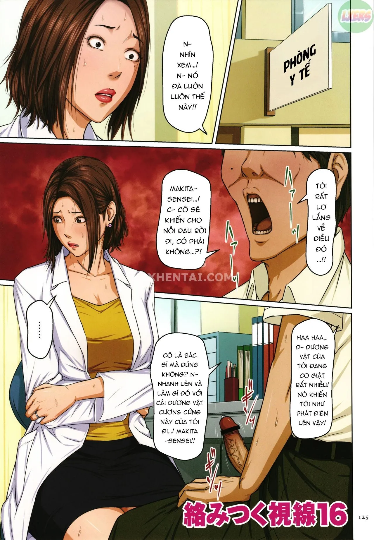 HentaiVN.net - Ảnh 5 - Karamitsuku Shisen 2 - Chap 7