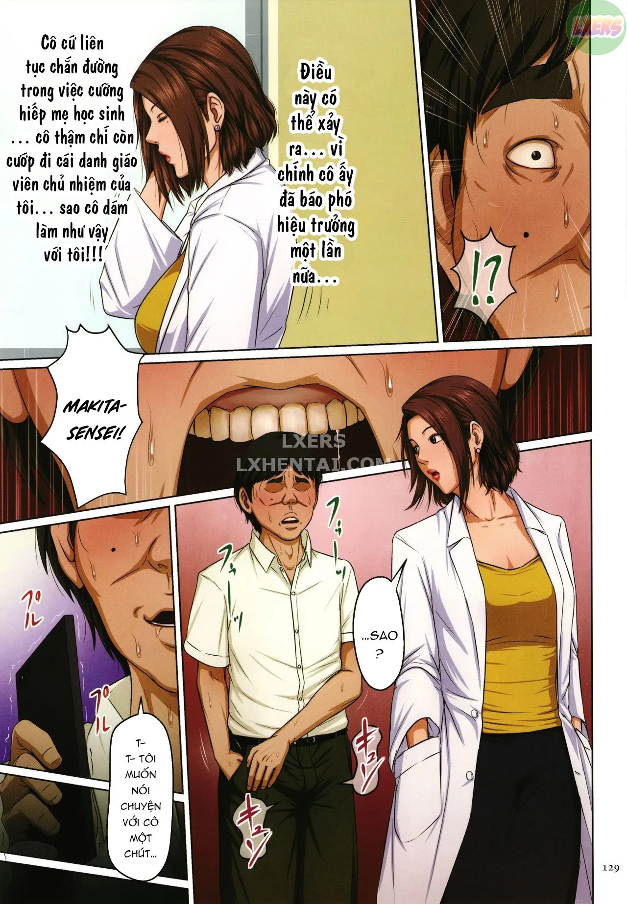HentaiVN.net - Ảnh 9 - Karamitsuku Shisen 2 - Chap 7