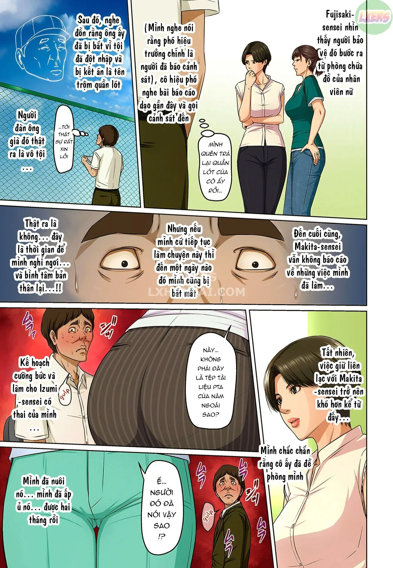HentaiVN.net - Ảnh 7 - Karamitsuku Shisen 2 - Chap 8