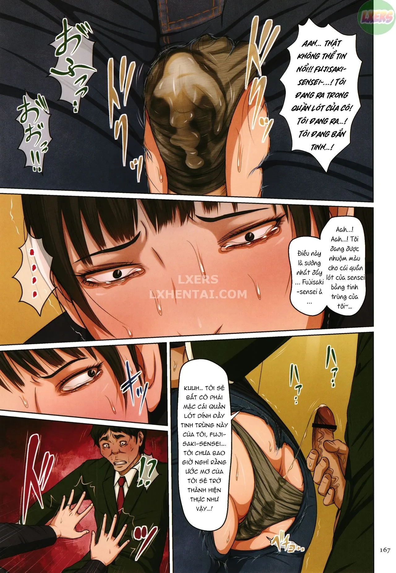 HentaiVN.net - Ảnh 11 - Karamitsuku Shisen 2 - Chap 9