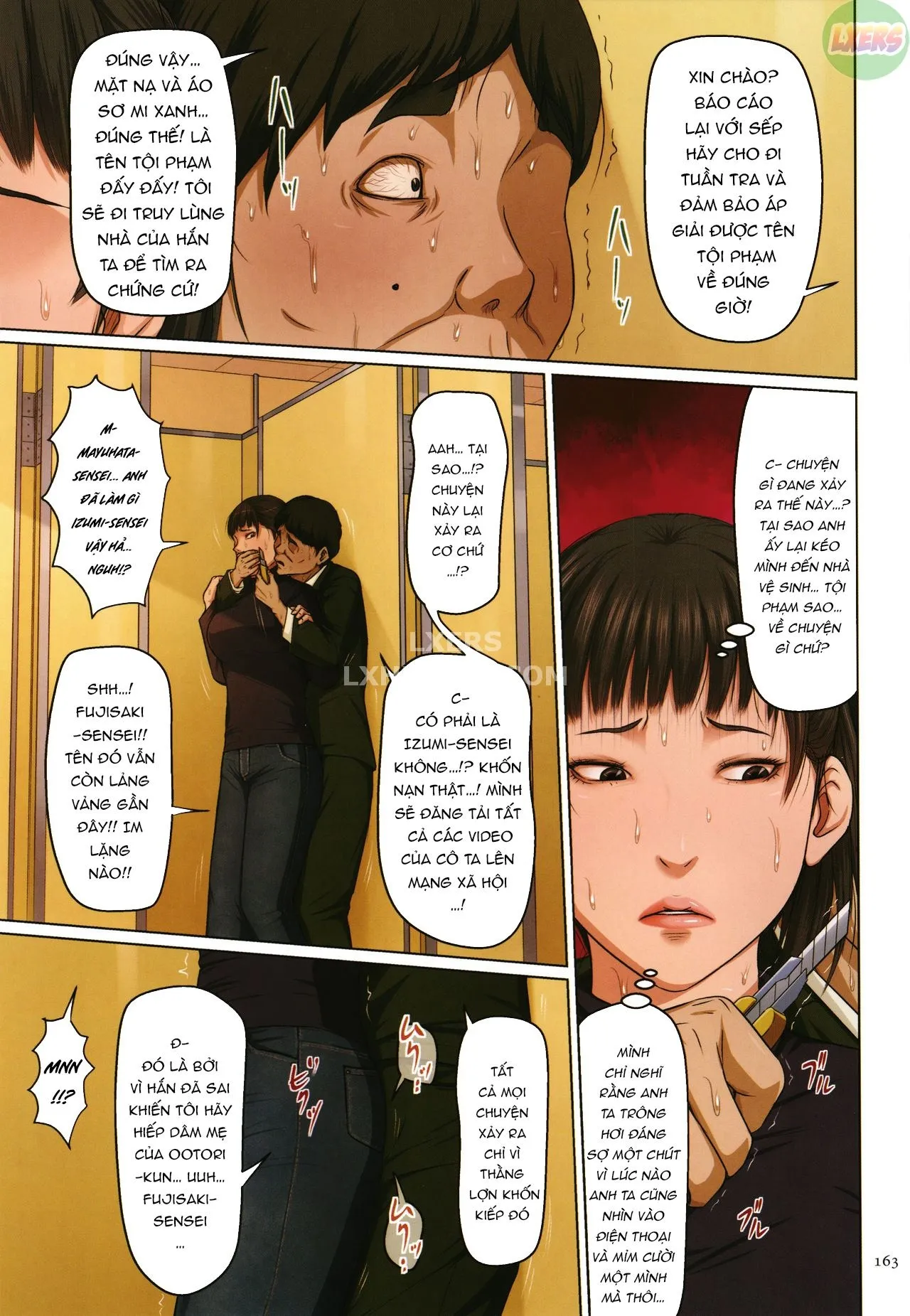 HentaiVN.net - Ảnh 7 - Karamitsuku Shisen 2 - Chap 9