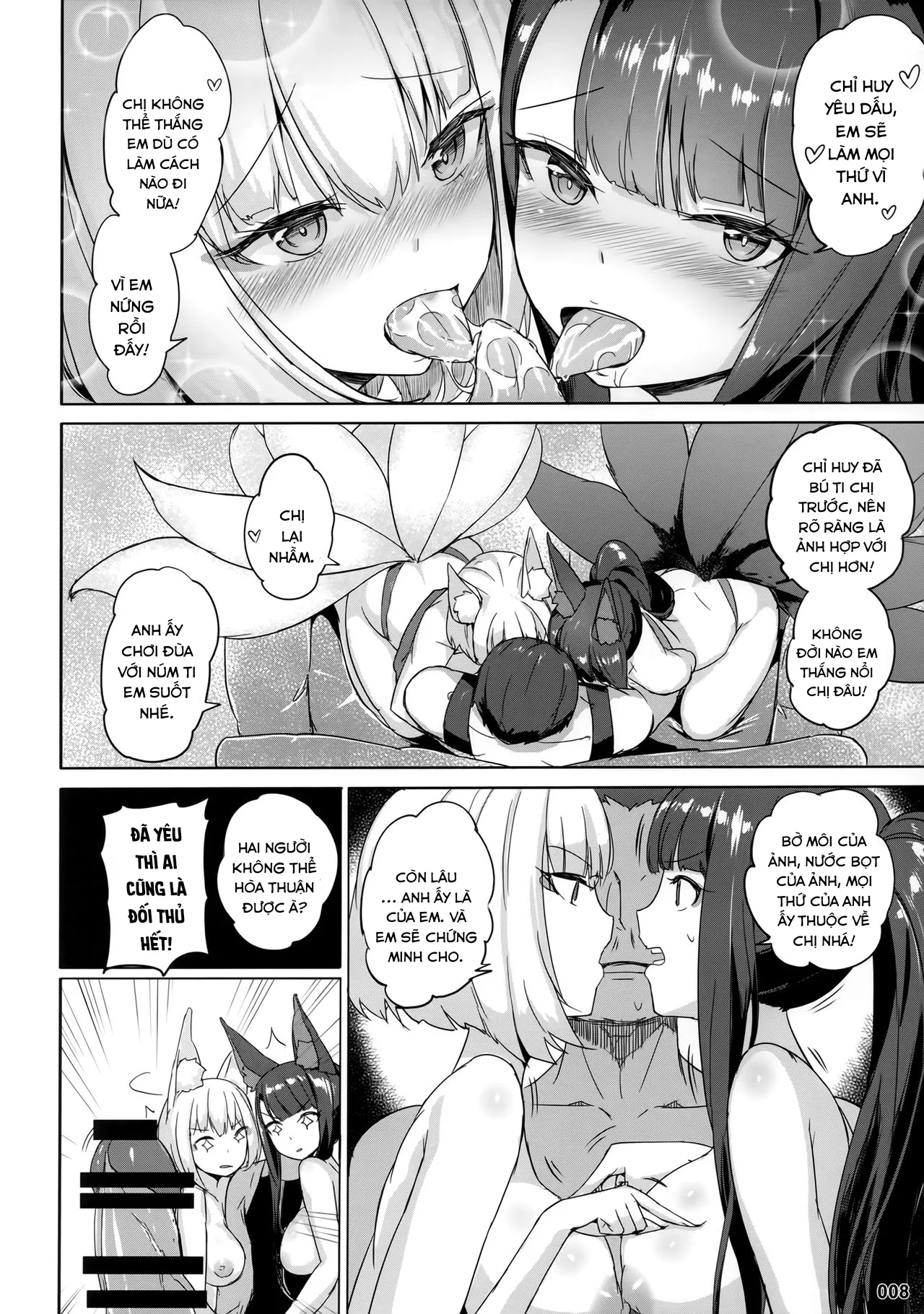 HentaiVN.net - Ảnh 10 - Akagi Kaga Don [Akagi Kaga Threesome] - Oneshot