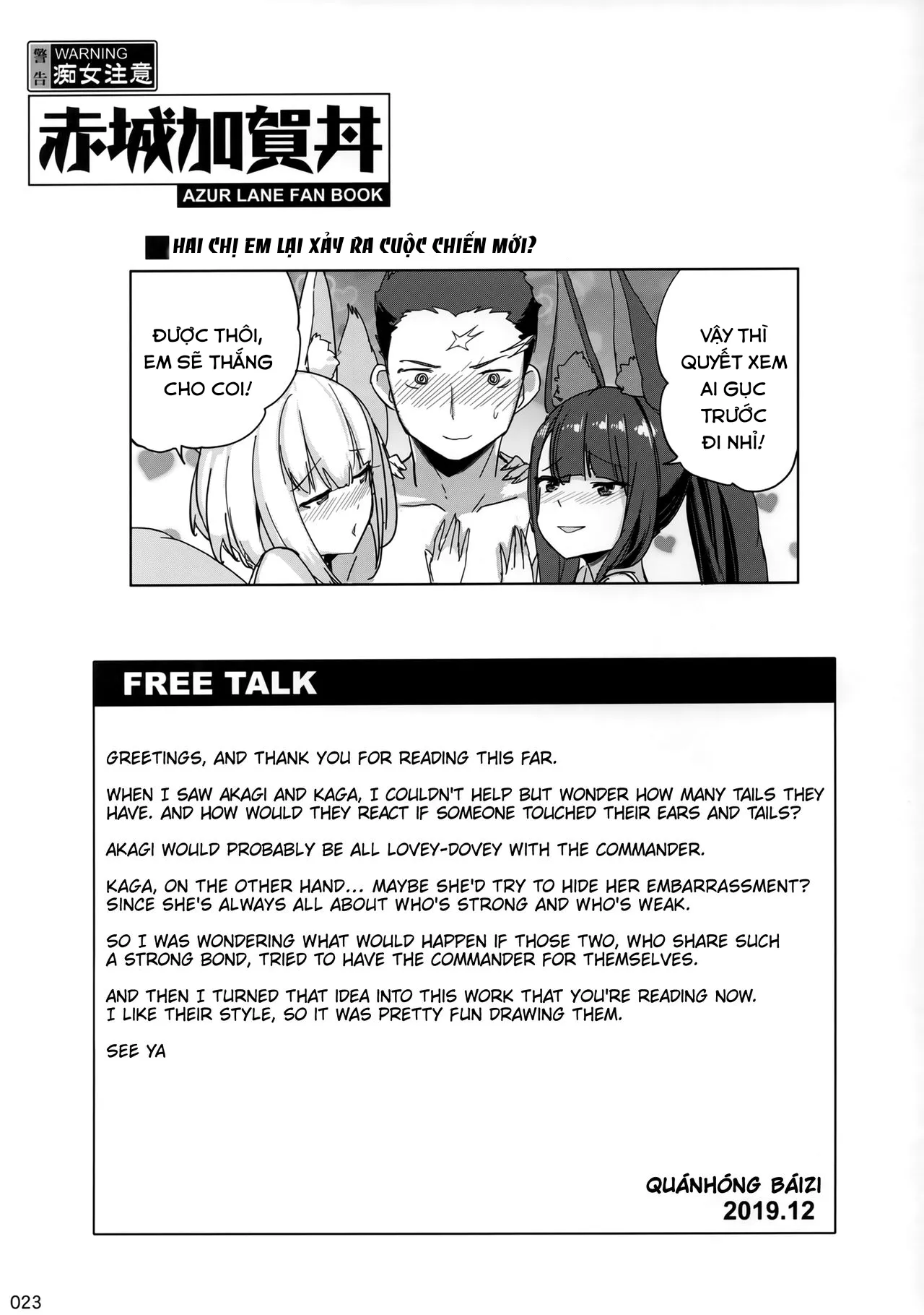 HentaiVN.net - Ảnh 25 - Akagi Kaga Don [Akagi Kaga Threesome] - Oneshot