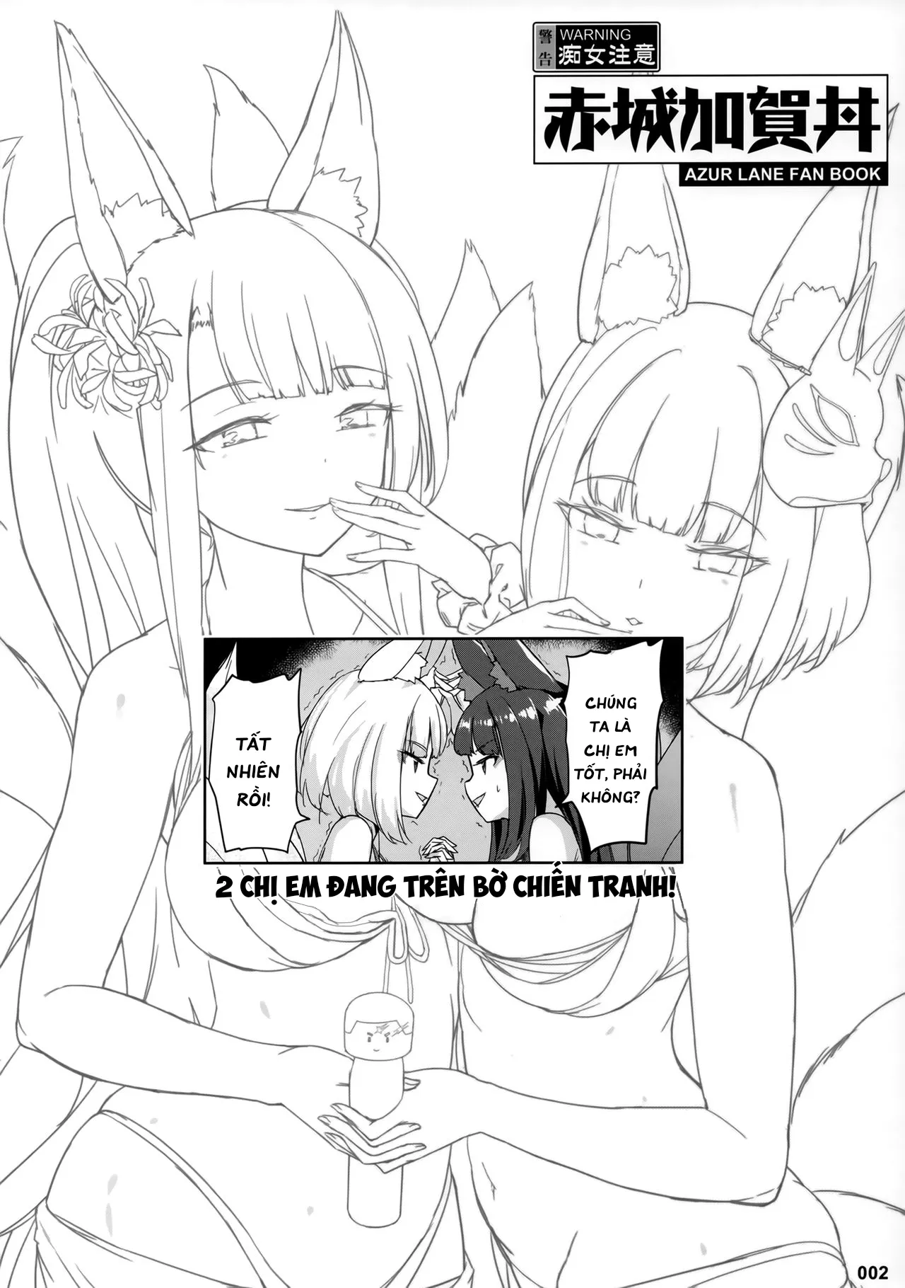 HentaiVN.net - Ảnh 4 - Akagi Kaga Don [Akagi Kaga Threesome] - Oneshot