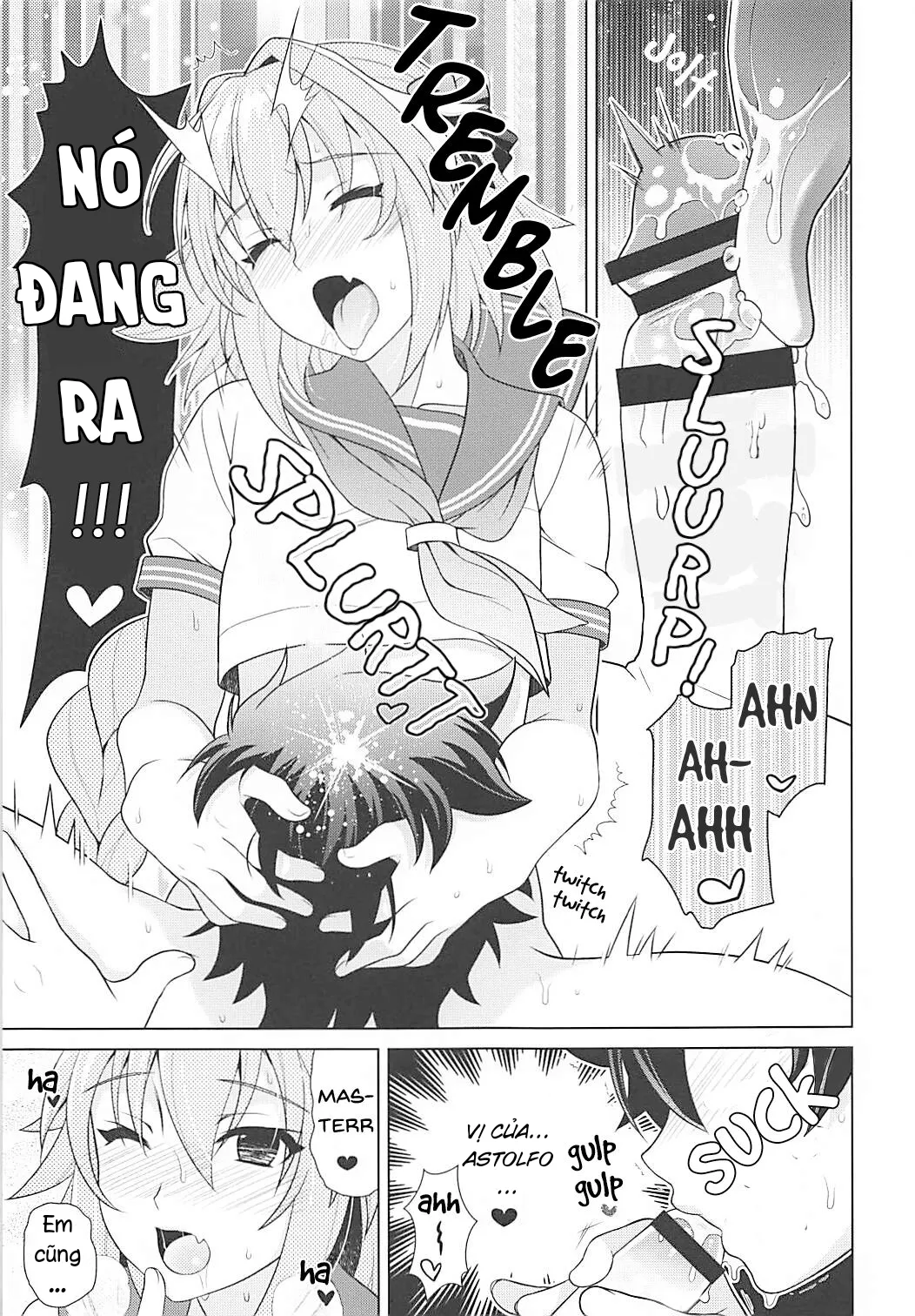 HentaiVN.net - Ảnh 11 - Sau hôm nay, tôi là người yêu của Master. [Motto Kyou kara Boku wa Master no Koibito] - Oneshot