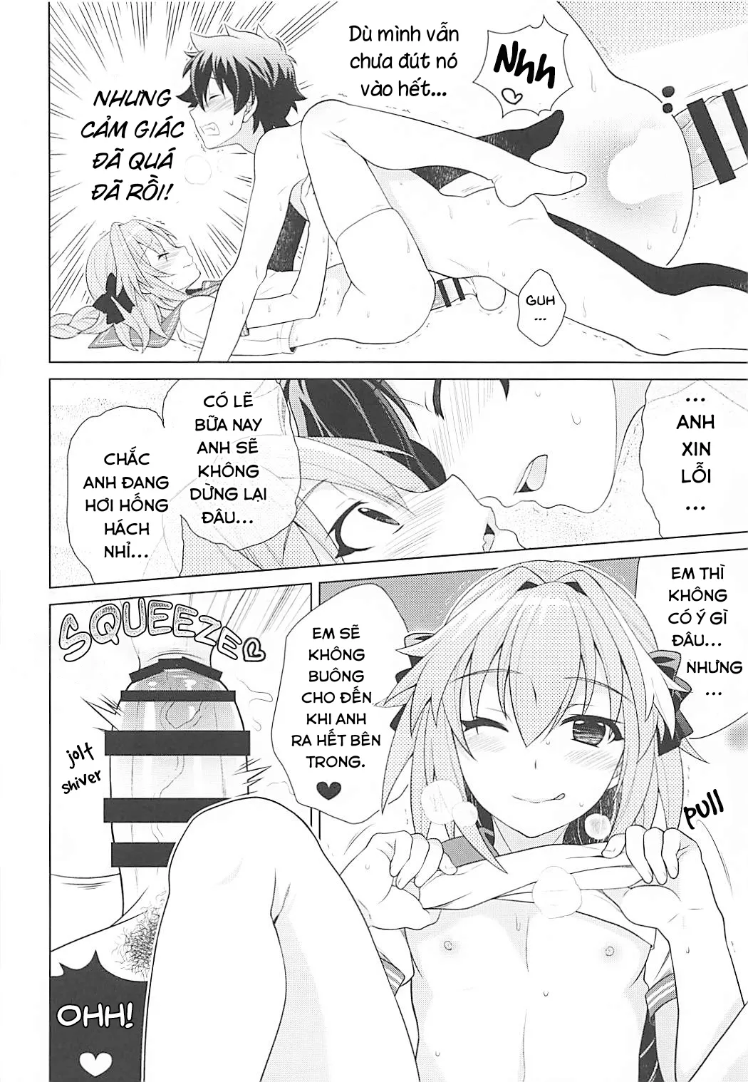 HentaiVN.net - Ảnh 14 - Sau hôm nay, tôi là người yêu của Master. [Motto Kyou kara Boku wa Master no Koibito] - Oneshot