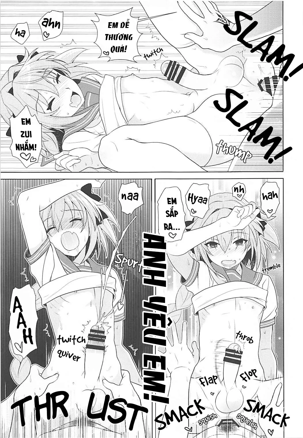 HentaiVN.net - Ảnh 15 - Sau hôm nay, tôi là người yêu của Master. [Motto Kyou kara Boku wa Master no Koibito] - Oneshot