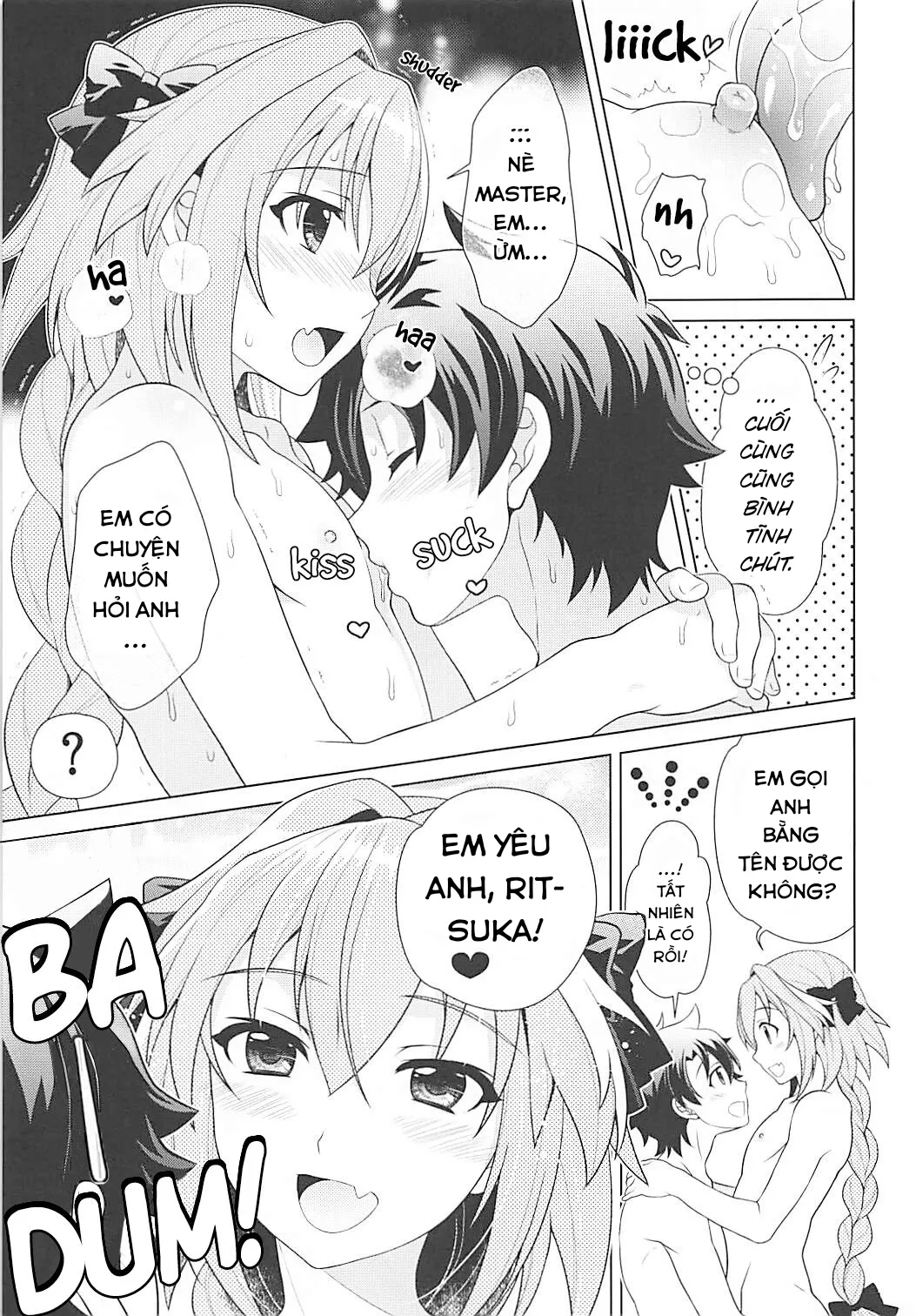HentaiVN.net - Ảnh 17 - Sau hôm nay, tôi là người yêu của Master. [Motto Kyou kara Boku wa Master no Koibito] - Oneshot