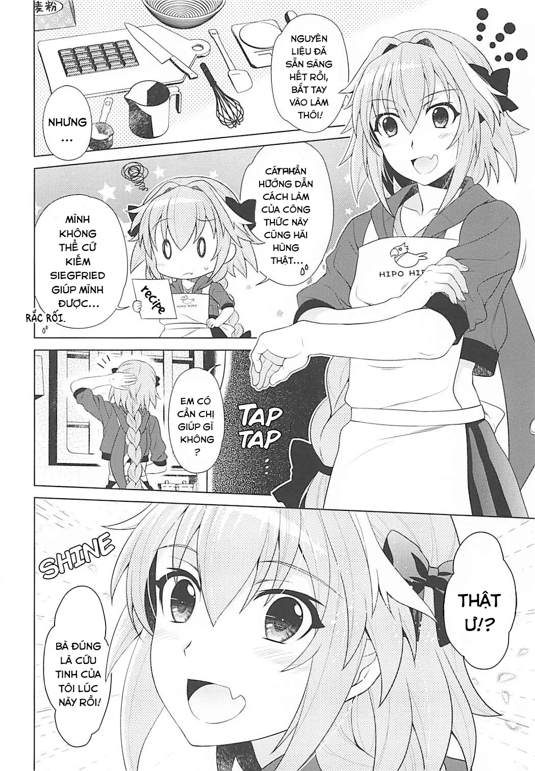 HentaiVN.net - Ảnh 6 - Sau hôm nay, tôi là người yêu của Master. [Motto Kyou kara Boku wa Master no Koibito] - Oneshot