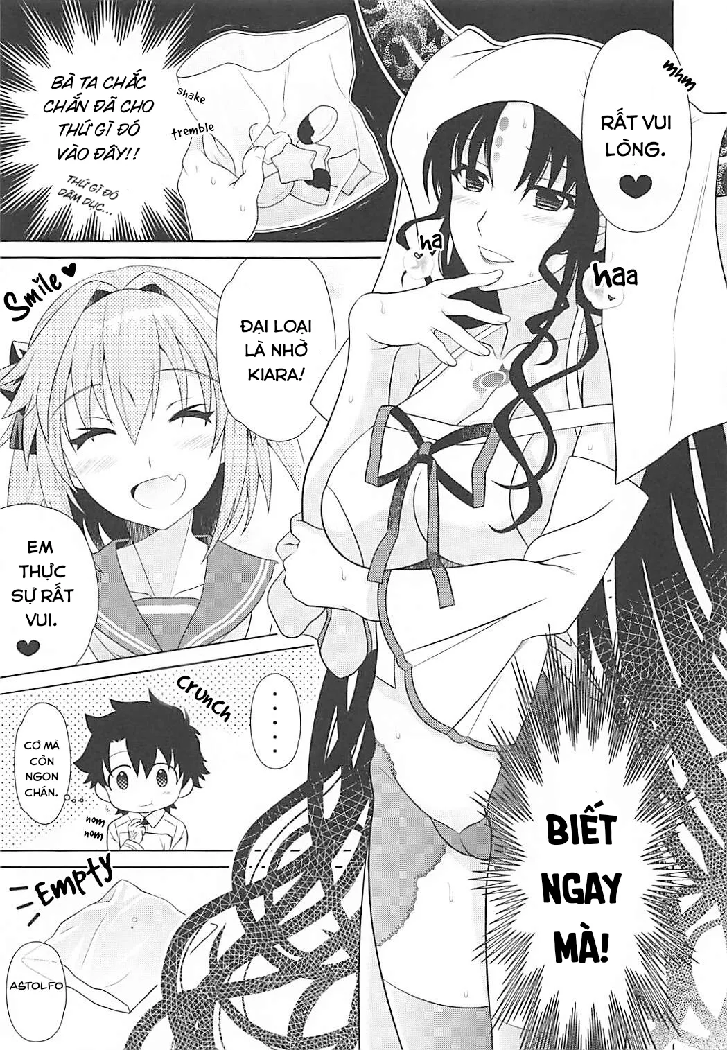 HentaiVN.net - Ảnh 7 - Sau hôm nay, tôi là người yêu của Master. [Motto Kyou kara Boku wa Master no Koibito] - Oneshot