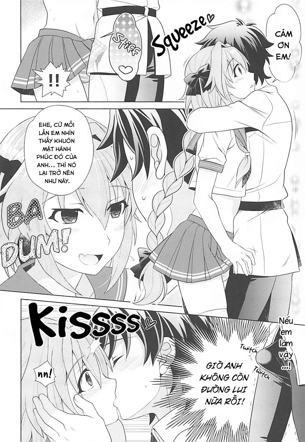 HentaiVN.net - Ảnh 8 - Sau hôm nay, tôi là người yêu của Master. [Motto Kyou kara Boku wa Master no Koibito] - Oneshot