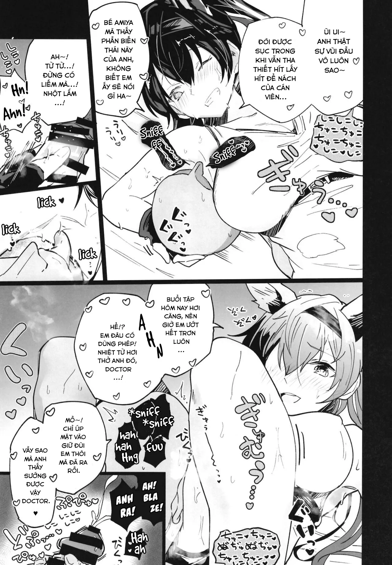 HentaiVN.net - Ảnh 4 - Arknight Jou - Chap 2 - Blaze múp rụp